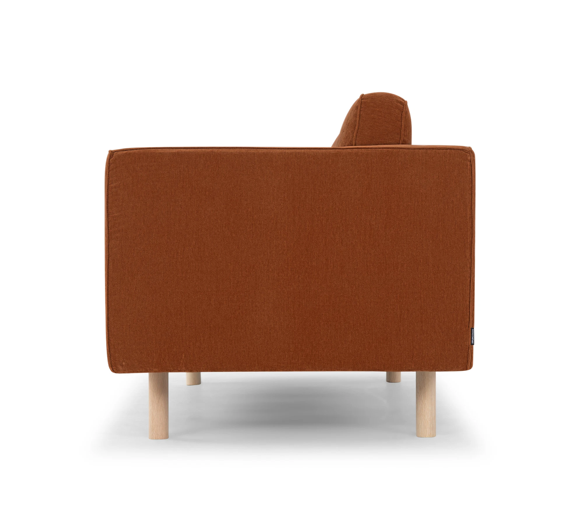 Henry Sofa 3-Sitzer Moss Rust