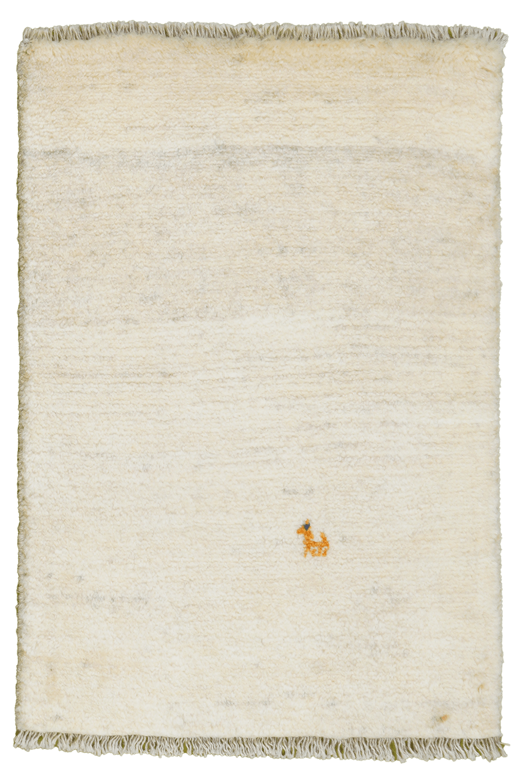 Gabbeh Teppich Creme