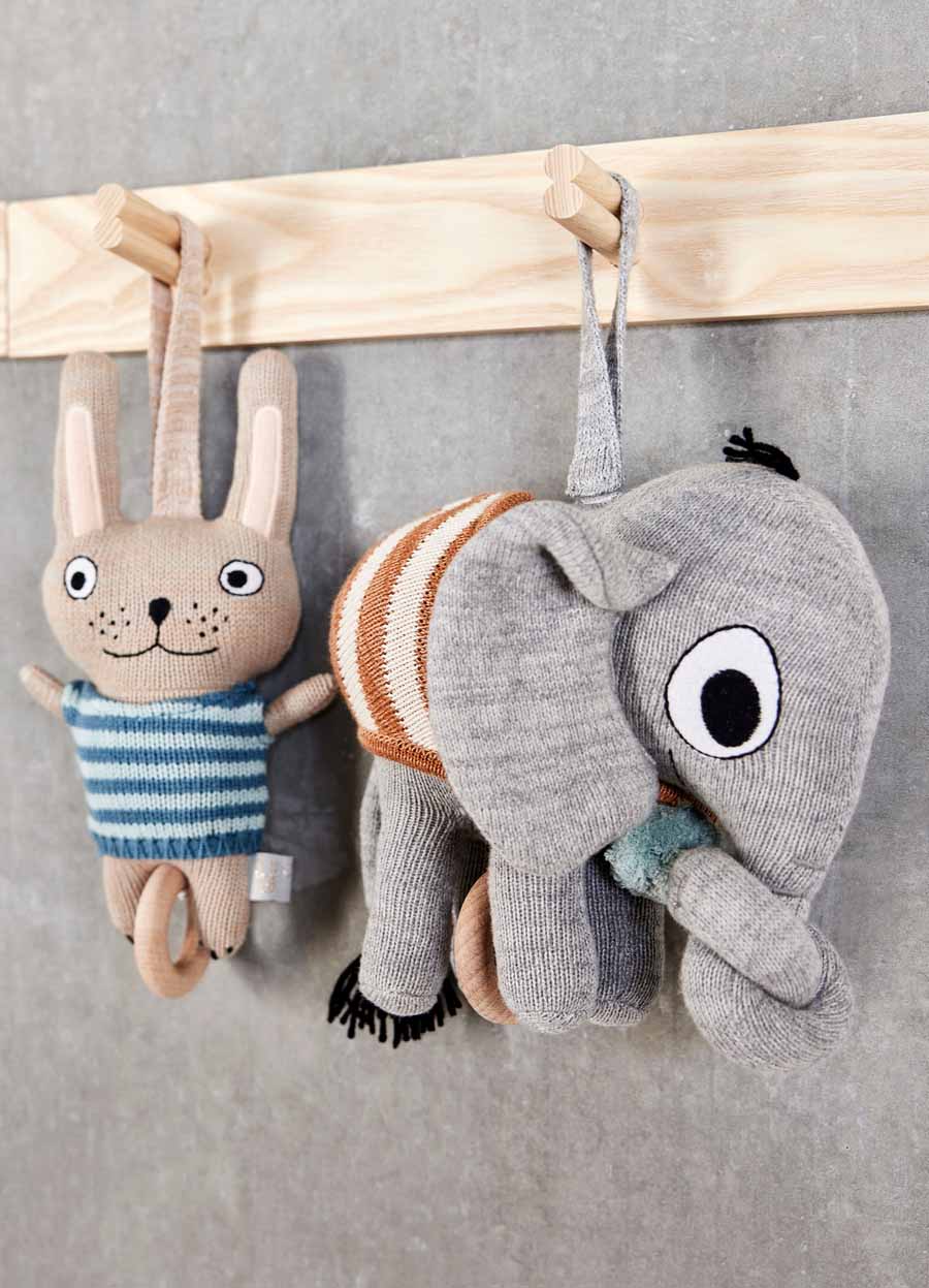 Felix Hase Giostrina musicale Cotone biologico Blu