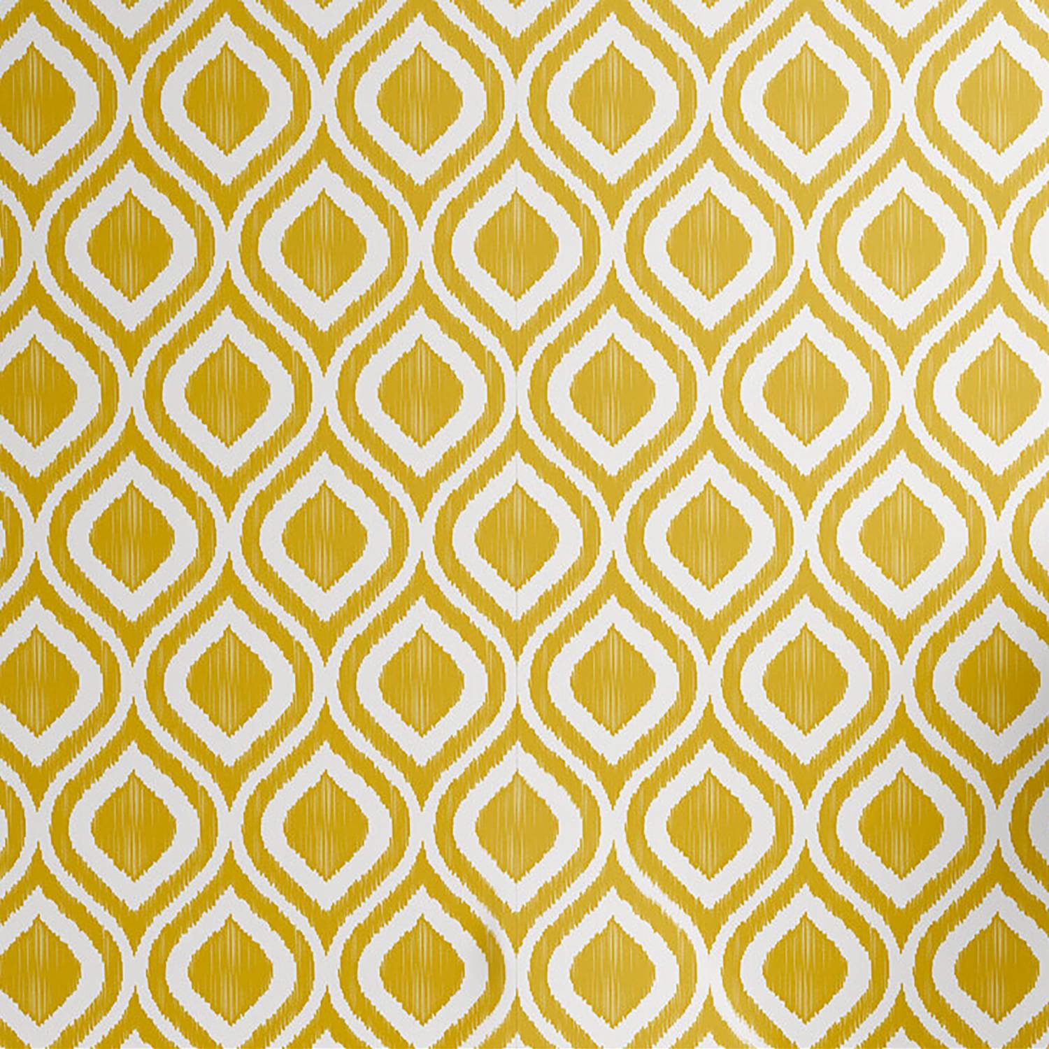 Tapete Oriental PVC Gelb Höhe: 250 cm