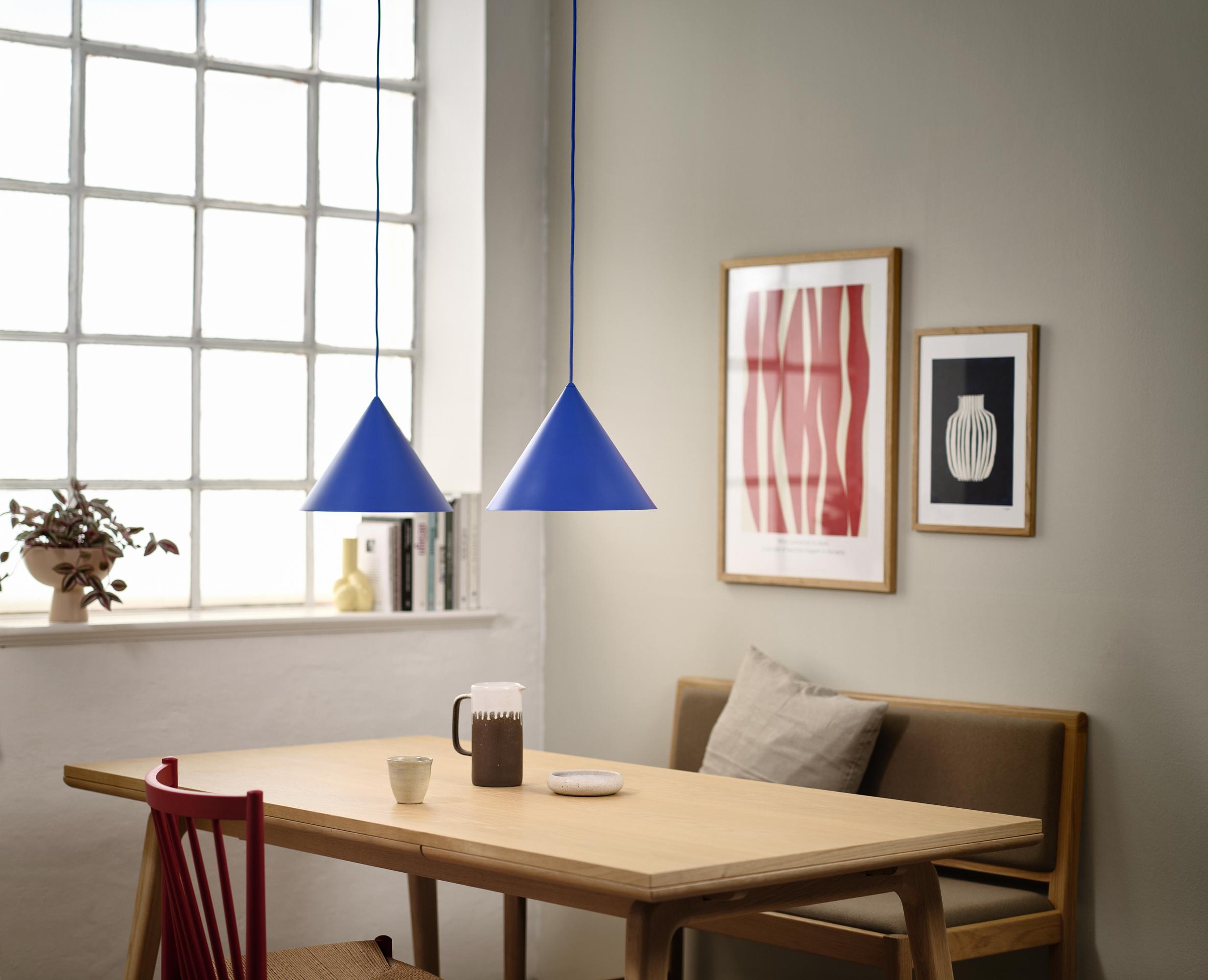 Benjamin Pendelleuchte Blau Ø30cm
