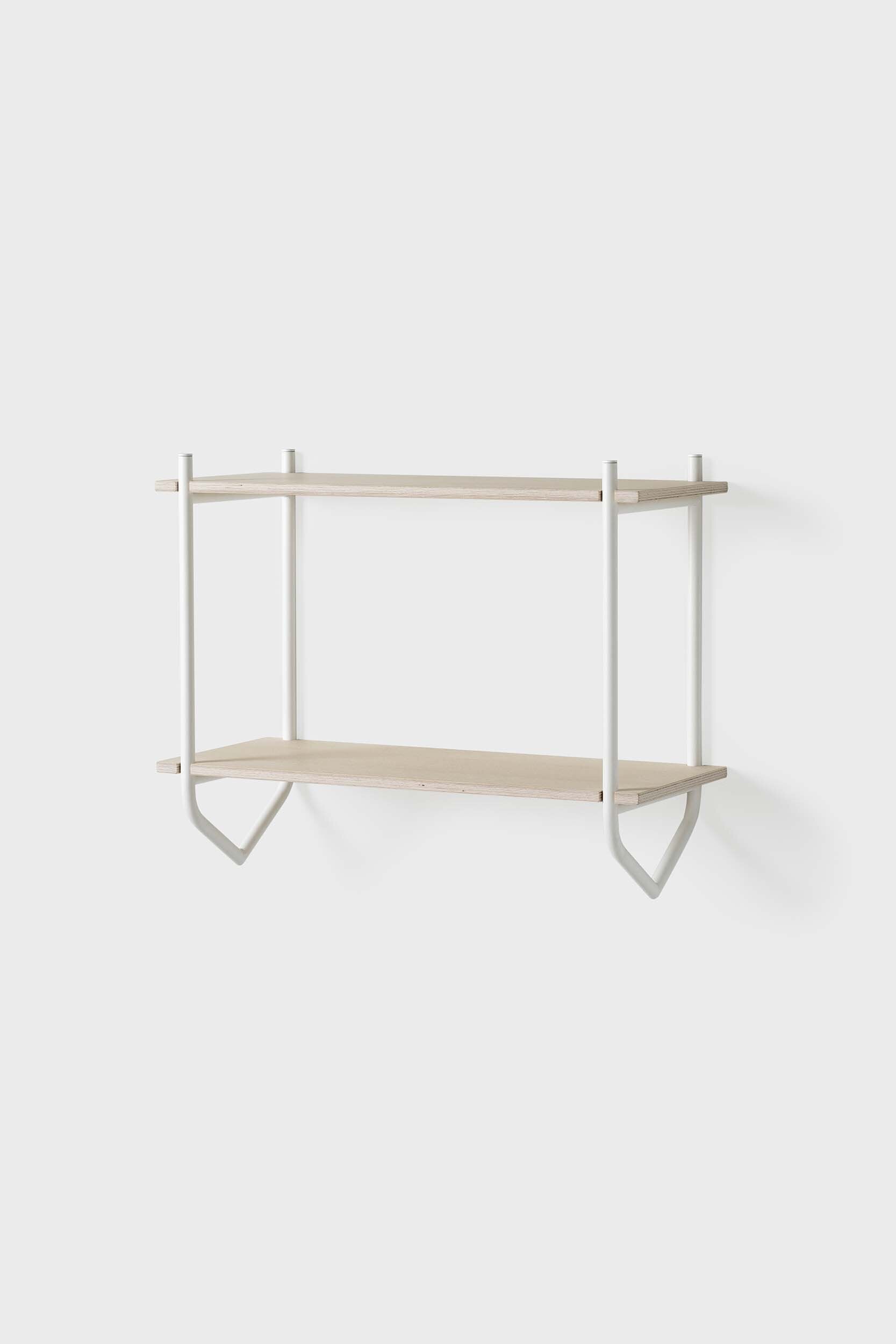 Wall shelf frame Nature White