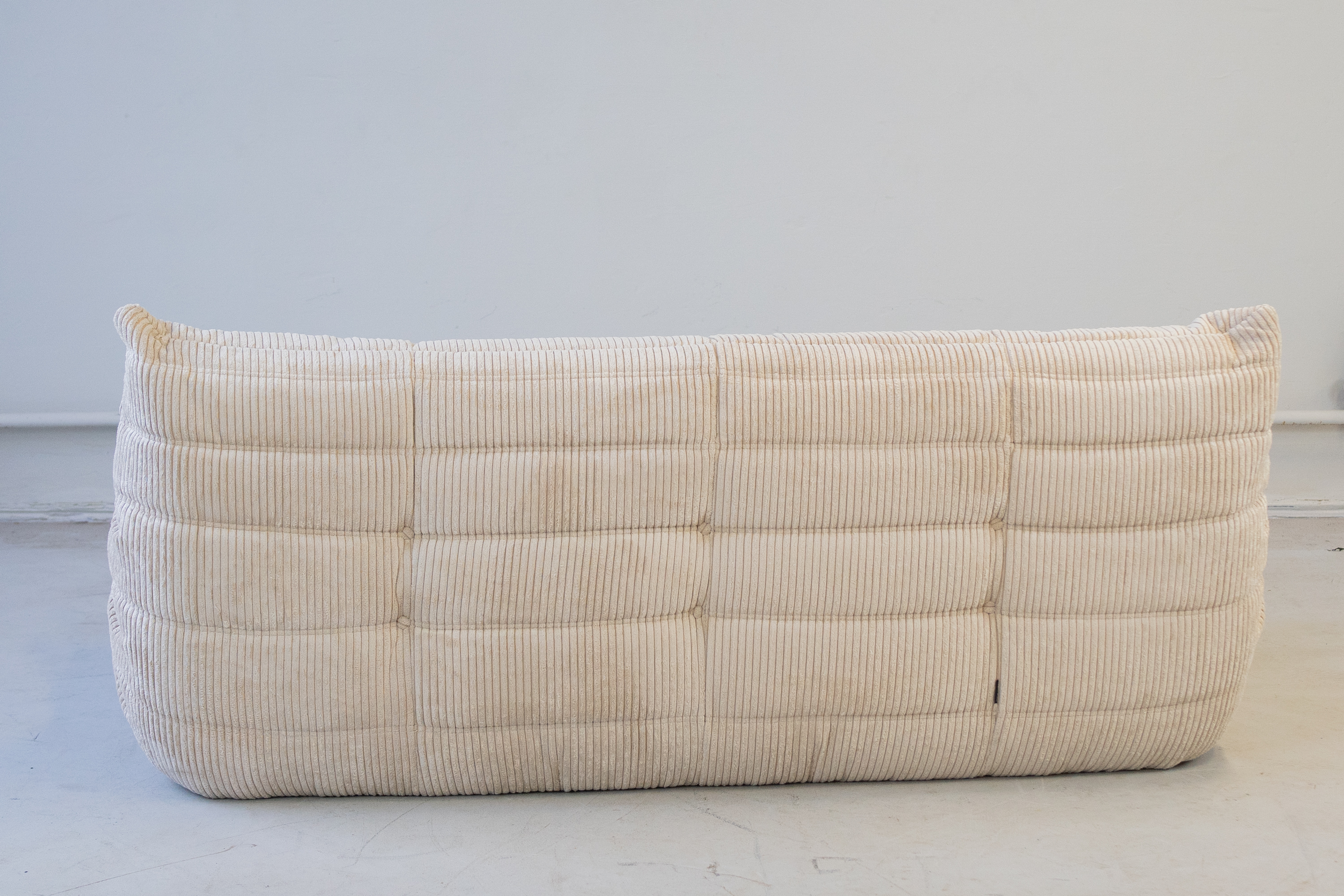 Togo Sofa 3-Sitzer Cord Beige