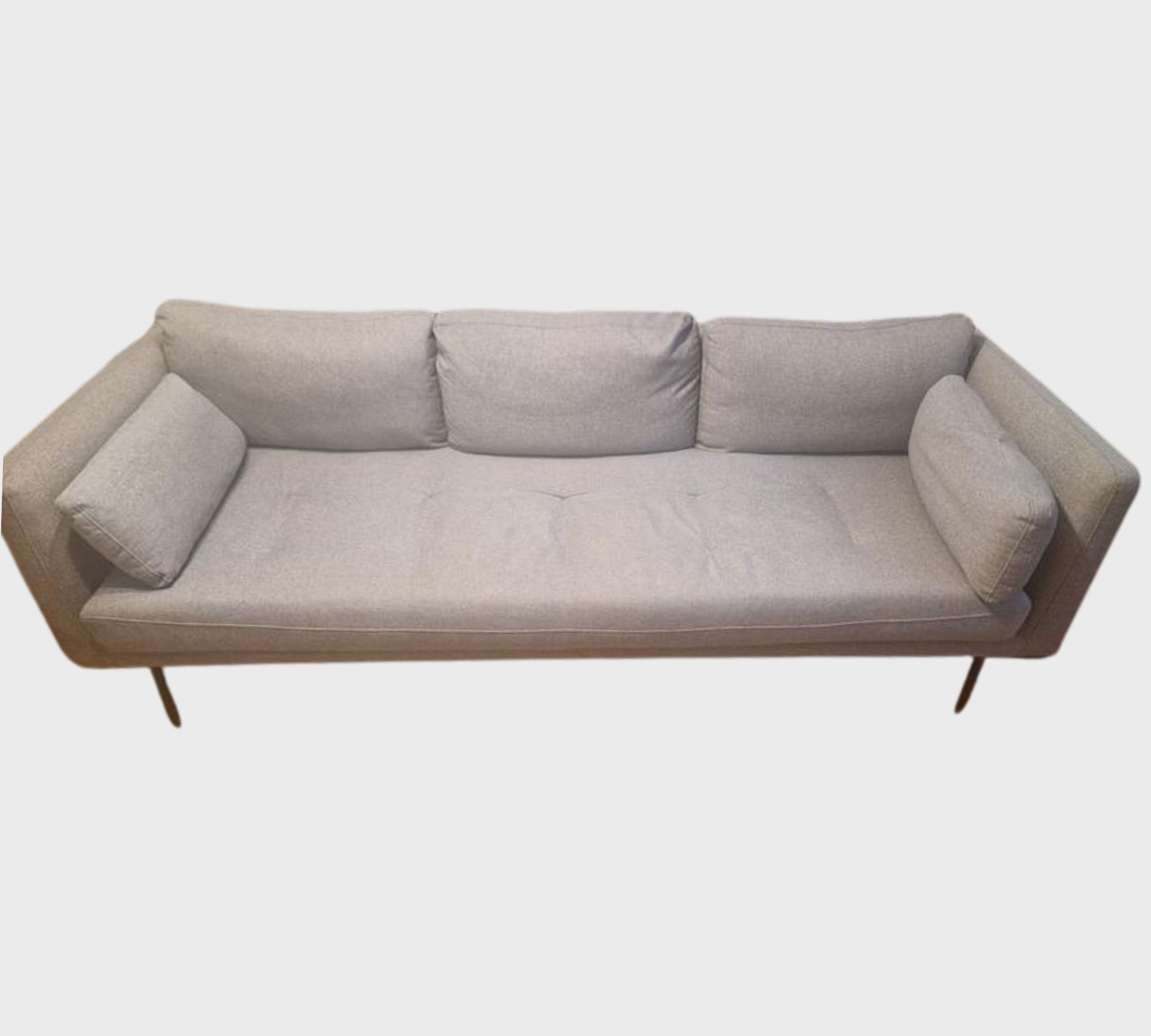 Harvey Sofa 3-Sitzer Grau