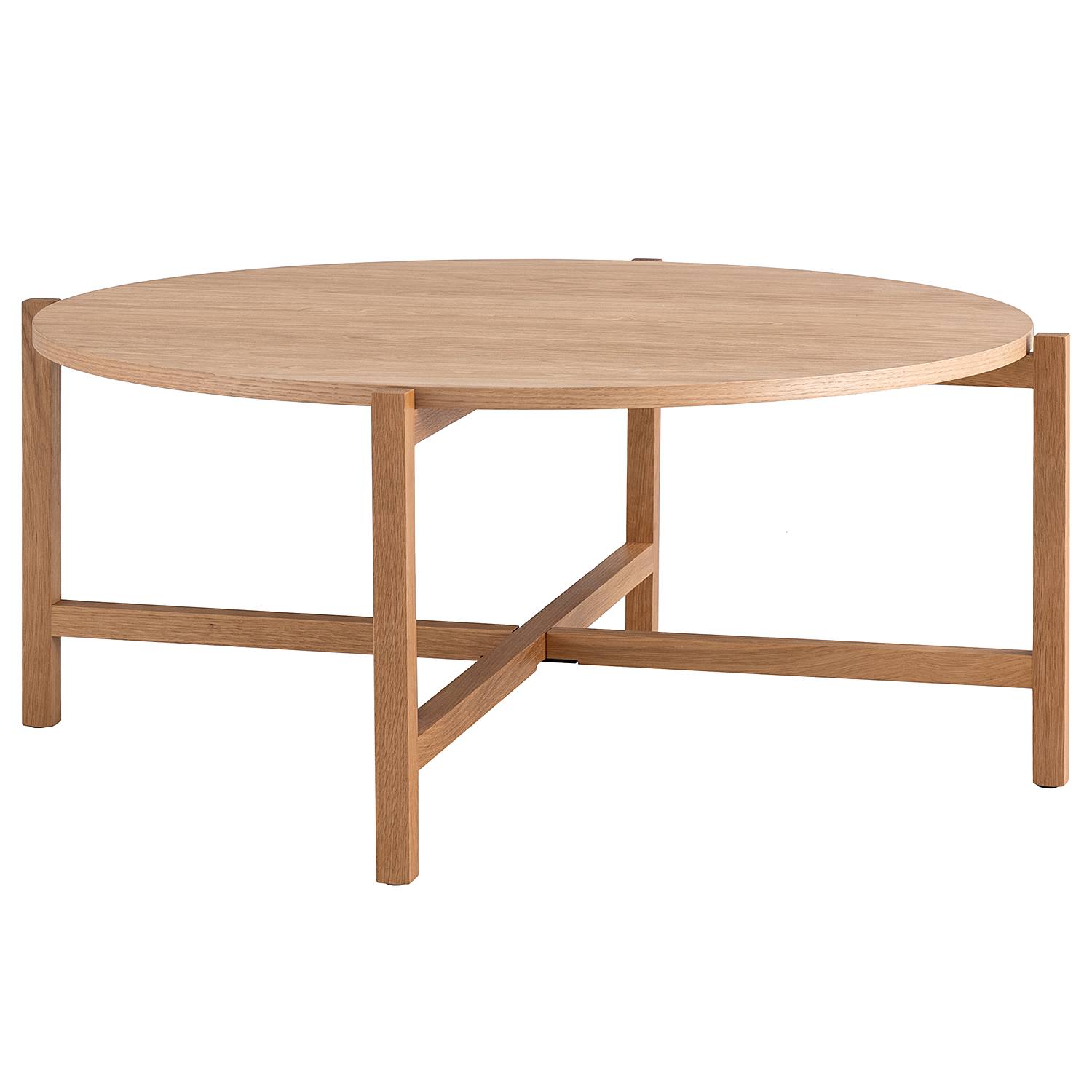 Coffee table RECODITO solid oak wood