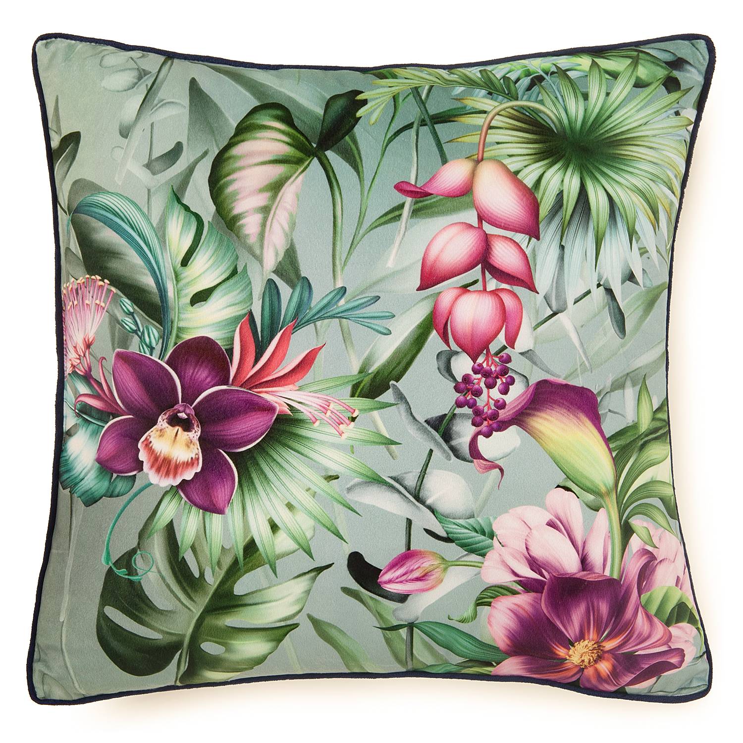 Decorative pillow Allison Polysatin 48 x 48 cm