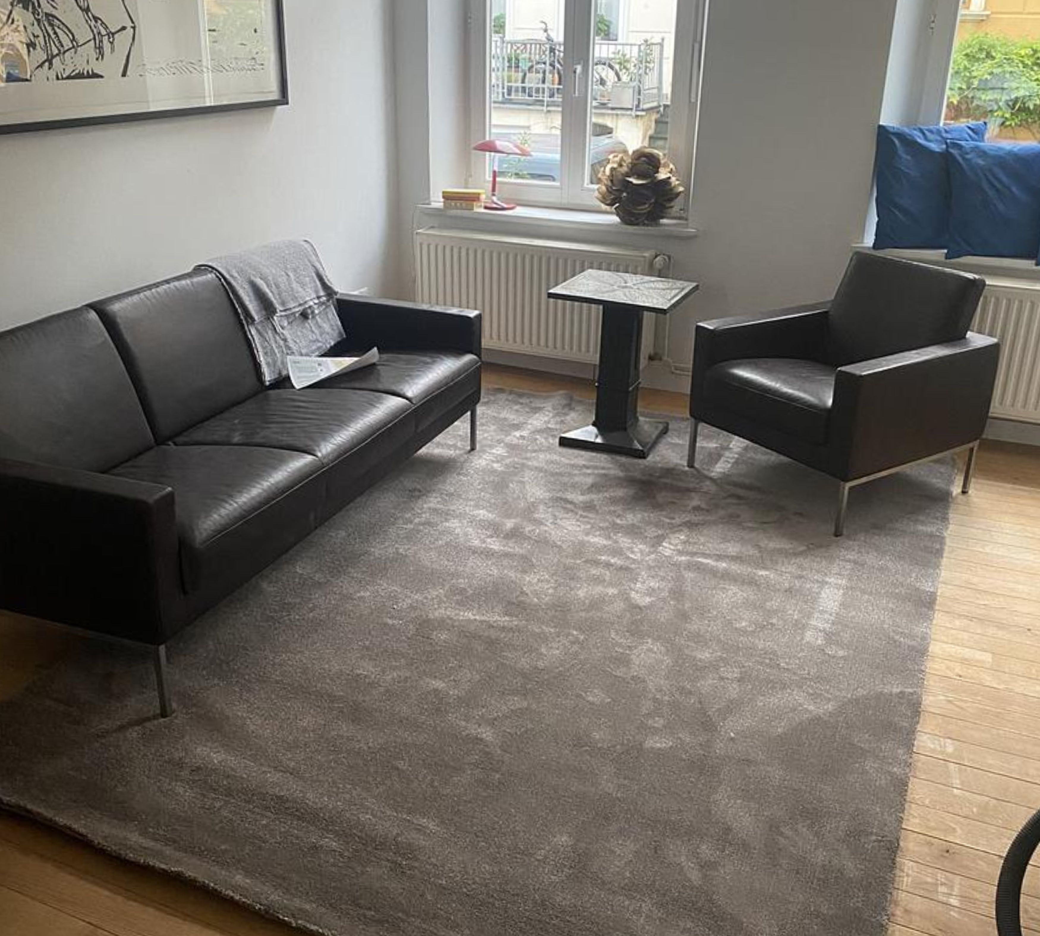 3-Sitzer Jason Sofa &amp; Sessel Leder Braun