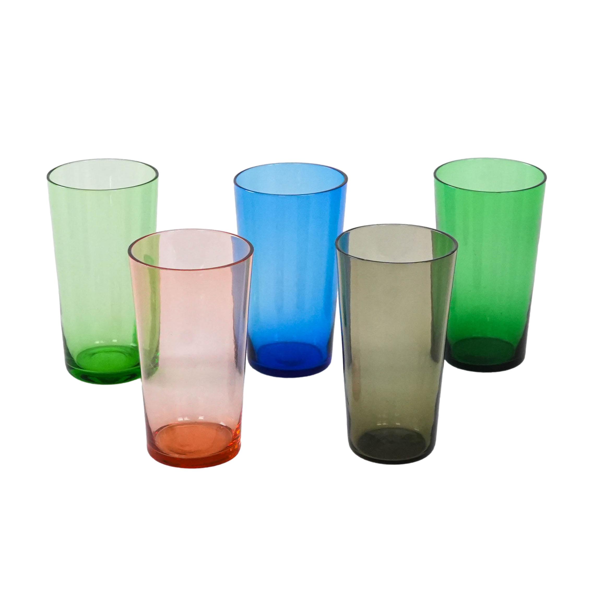 5x Glasses Colorful