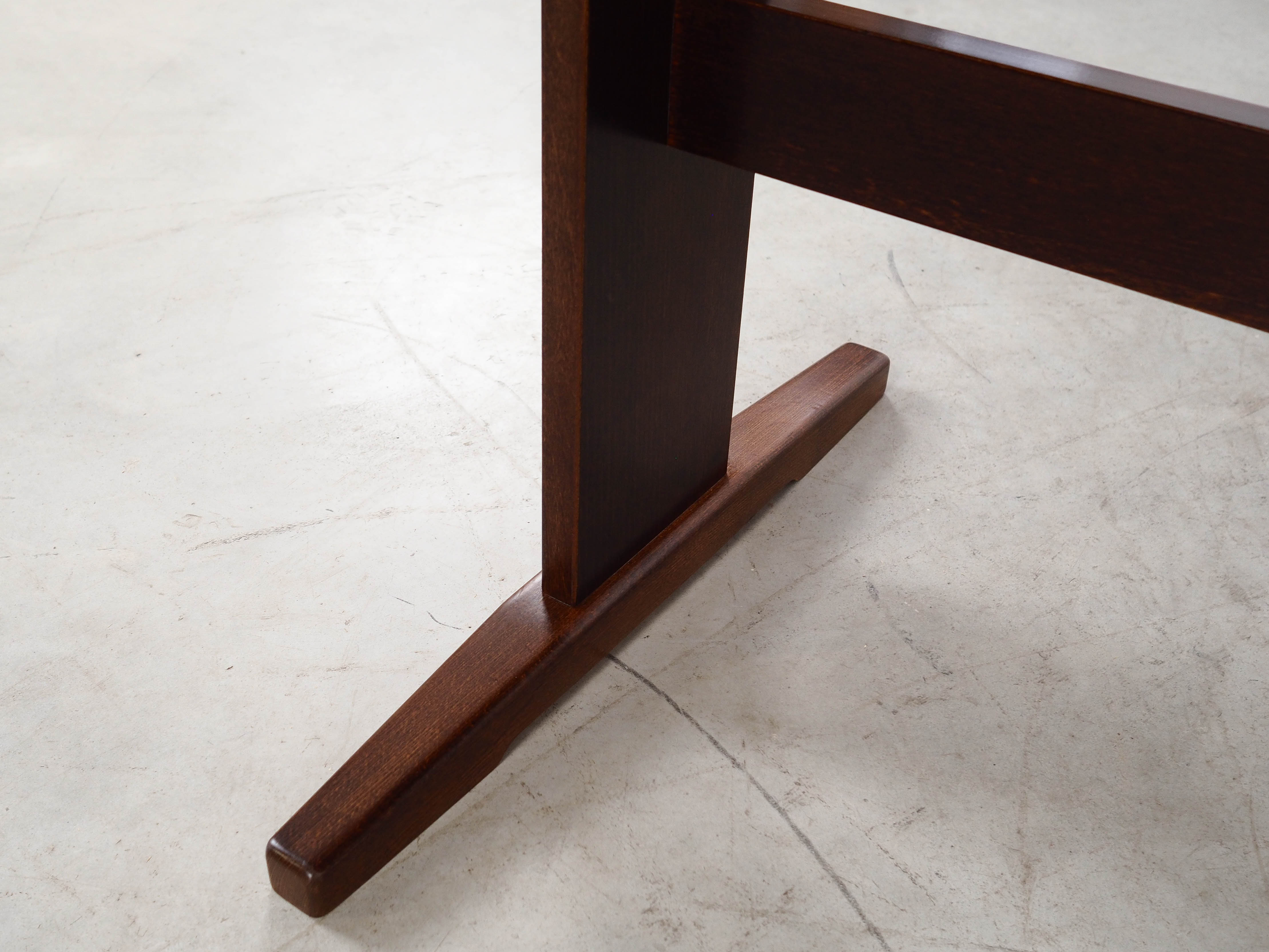 Tisch Eichenholz Optik 1970er Jahre