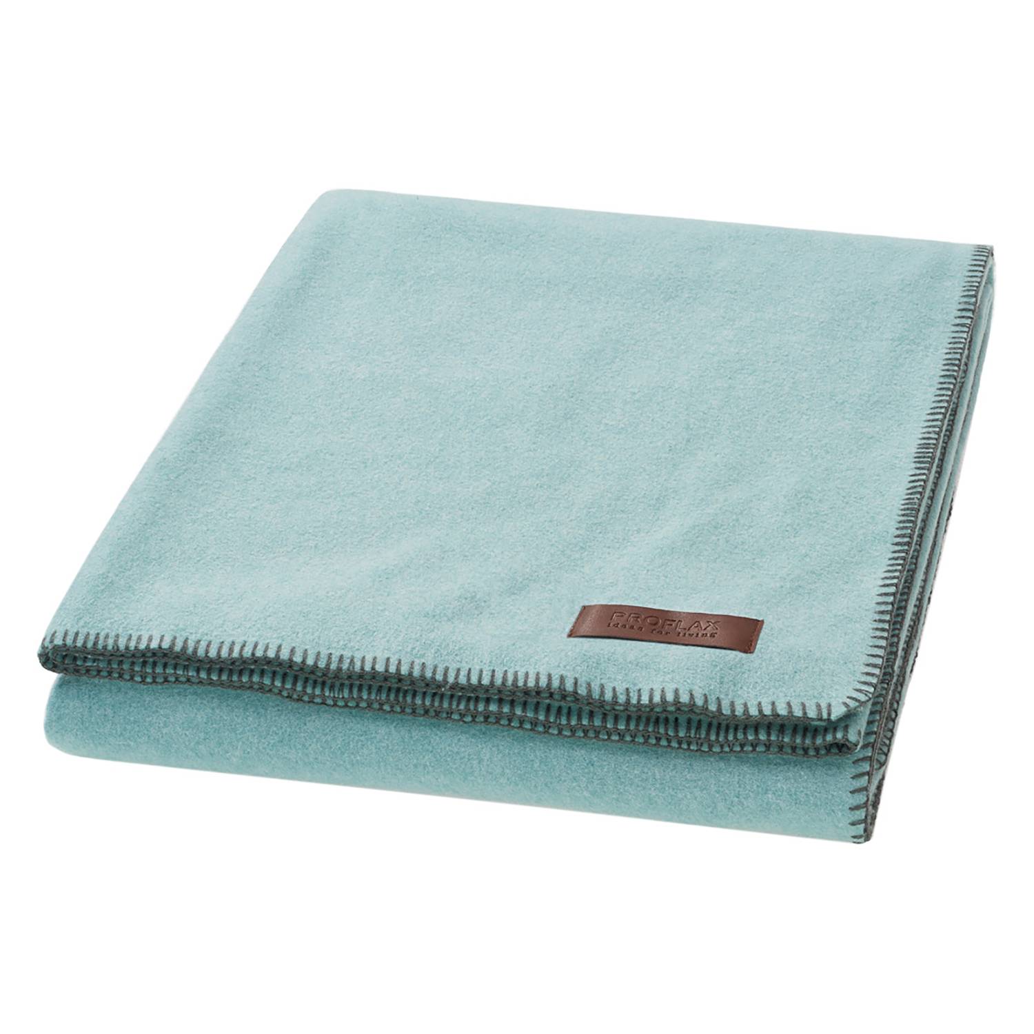 Plaid Secret Fleece Hellblau