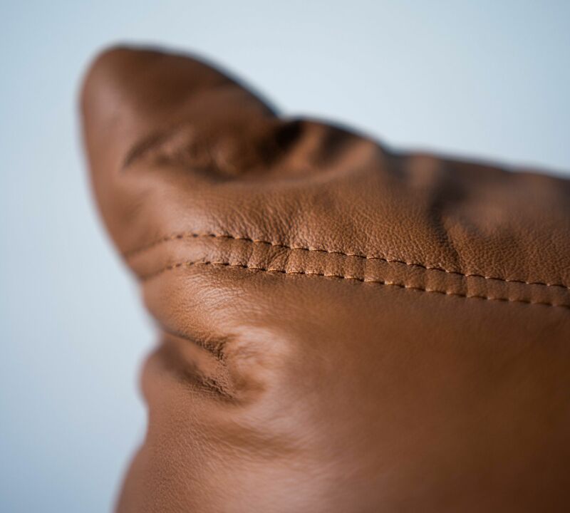 Togo Armchair Smooth Leather Folk Brown