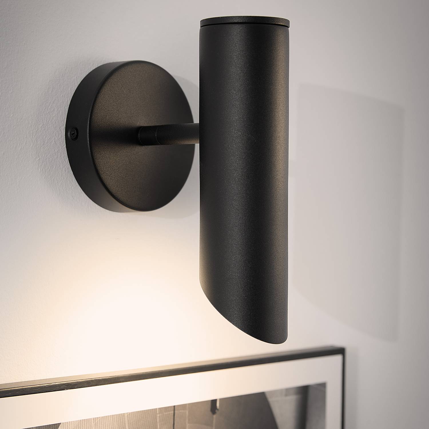 INSPYR Wall light 1-light Iron Black