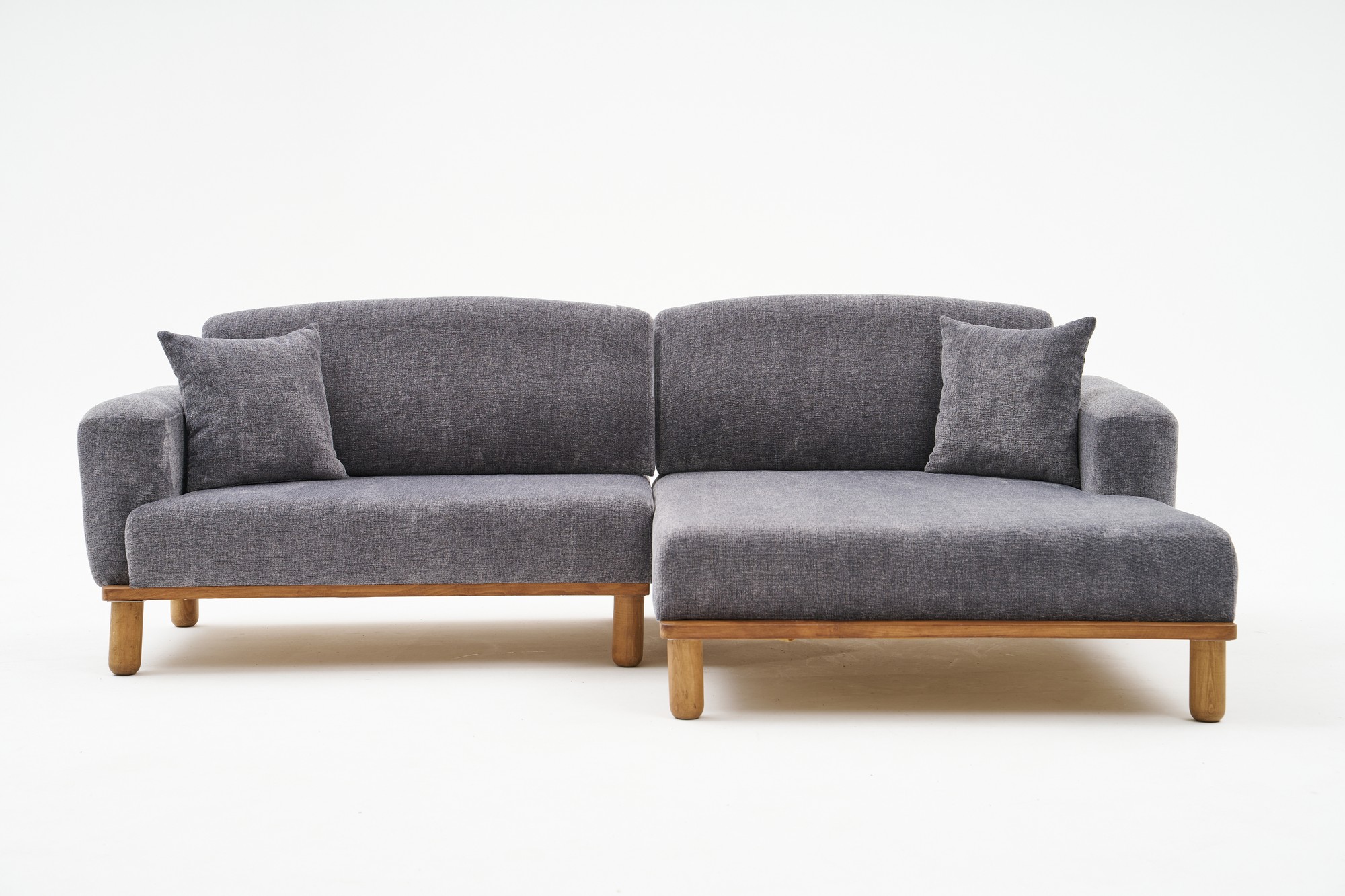 Rens Sofa Récamiere Rechts Grau