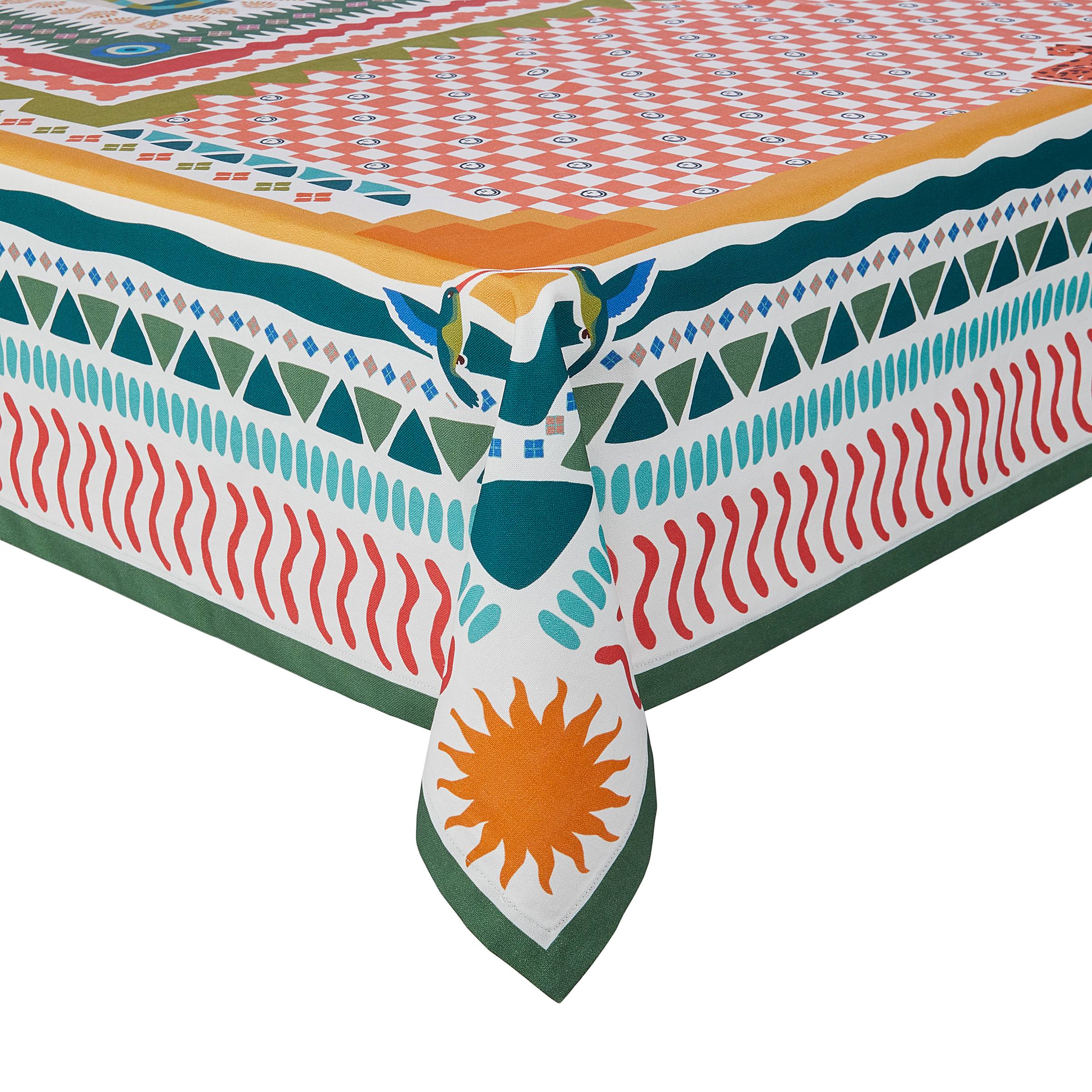 Tischdecke CARTAGENA Baumwolle Bunt
