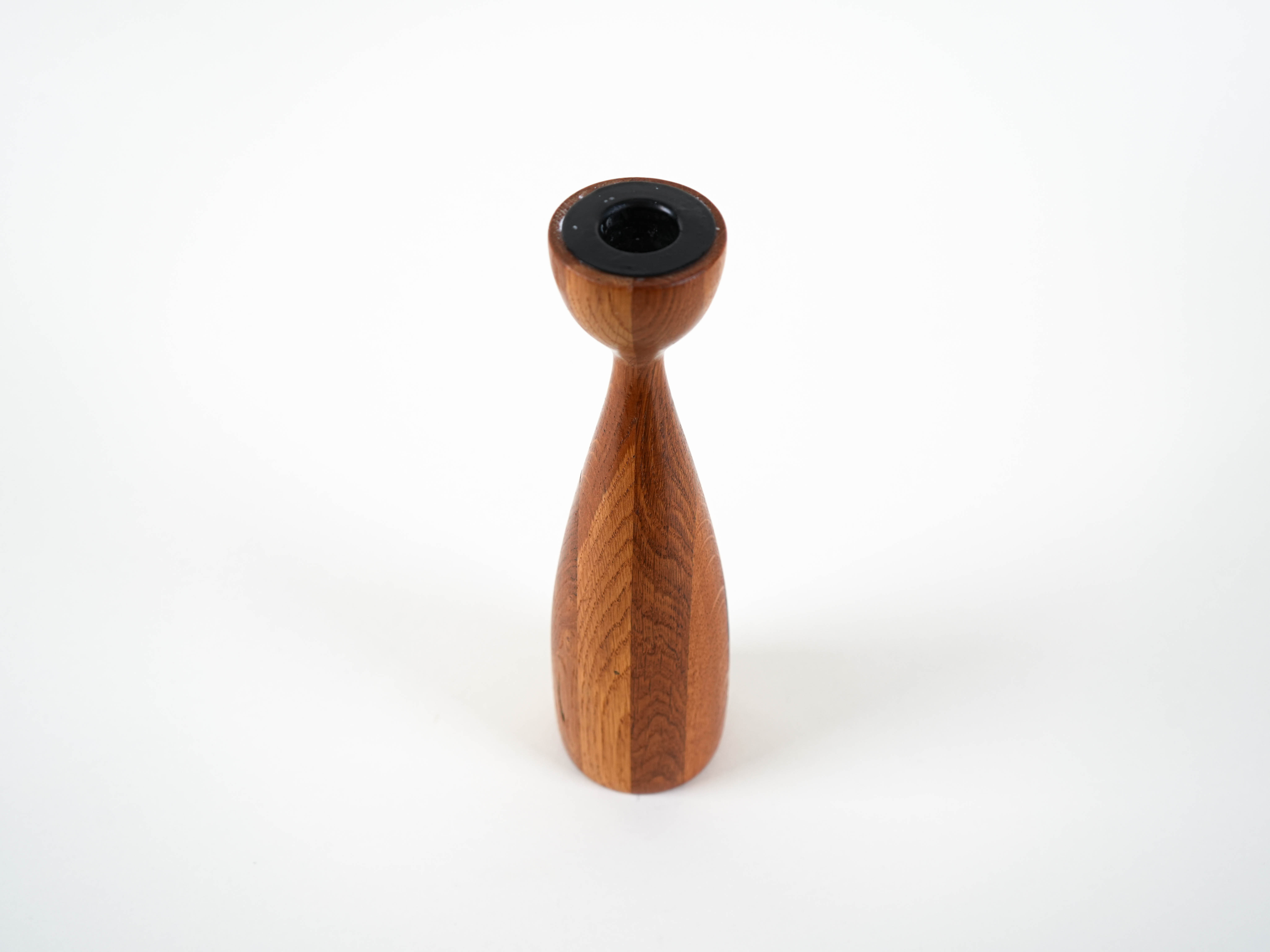 Tealight holder Teak 1970s