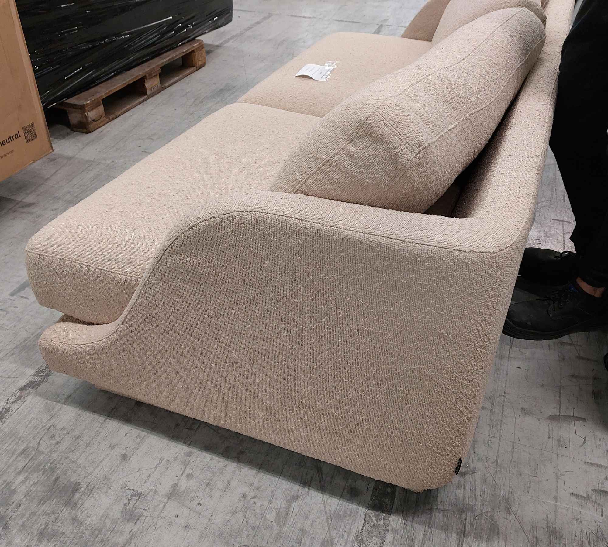 Emma Sofa 3-Sitzer Pasha Dune