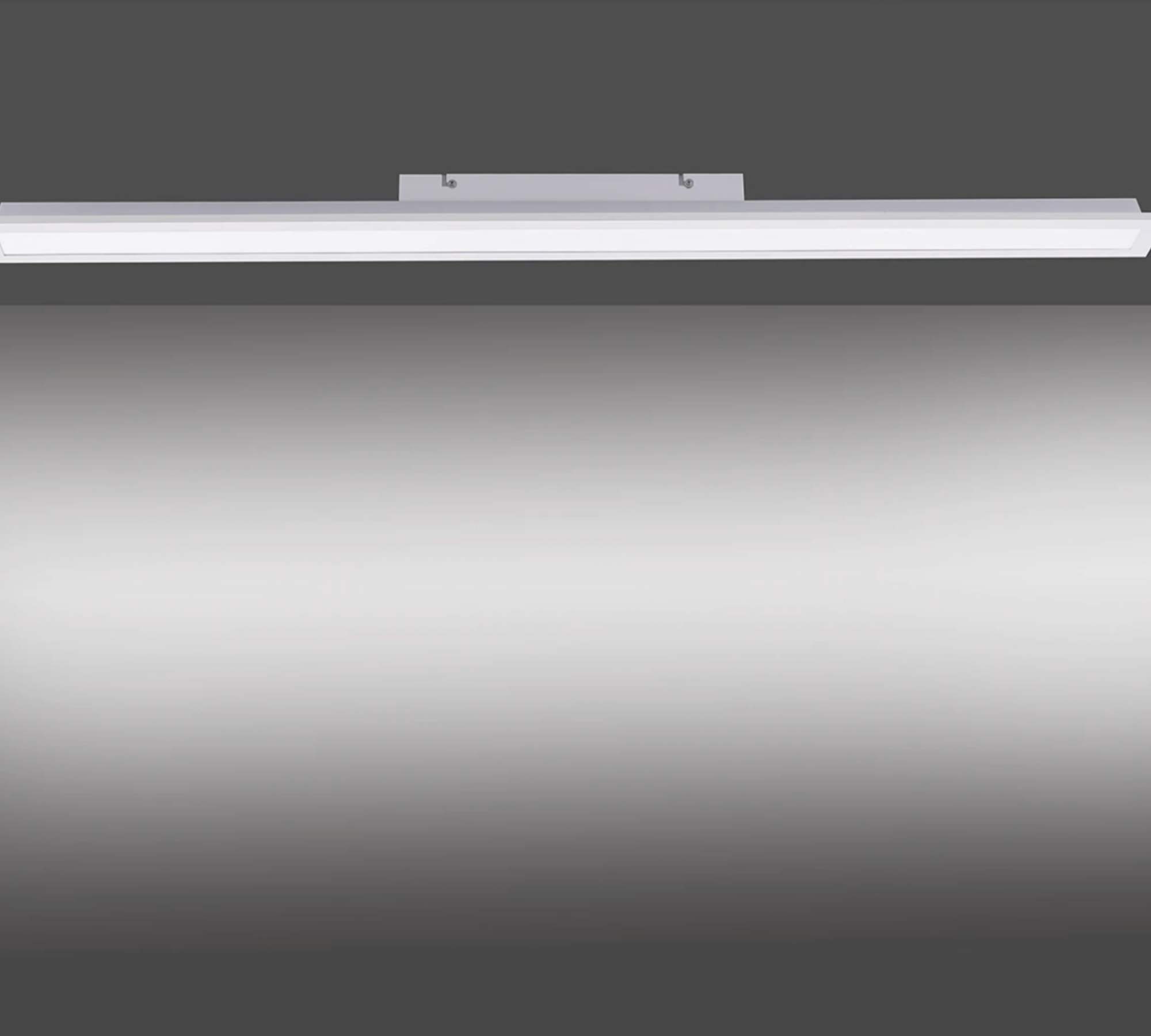 LED Deckenleuchte 1-flammig Acryglas Metall