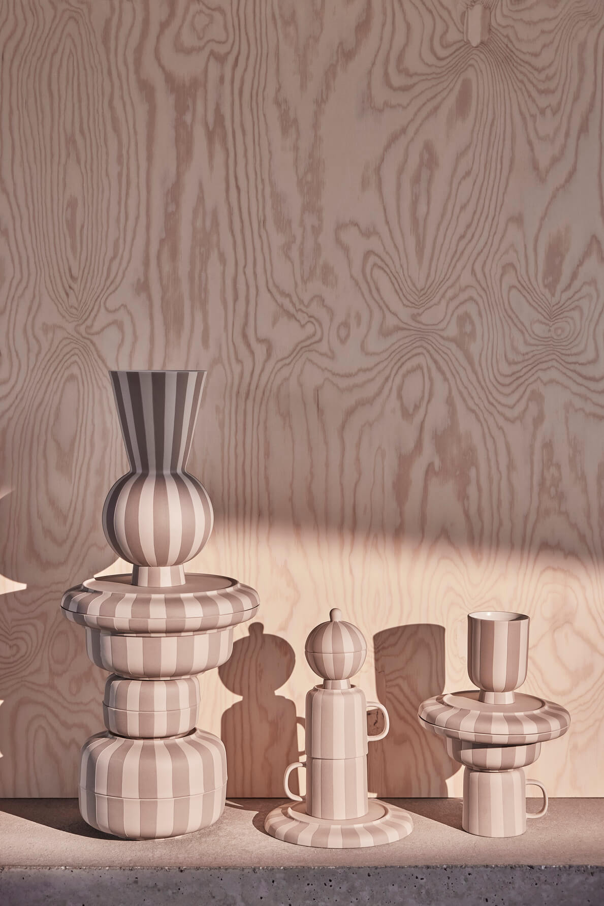 Toppu Mittags-Teller Beige