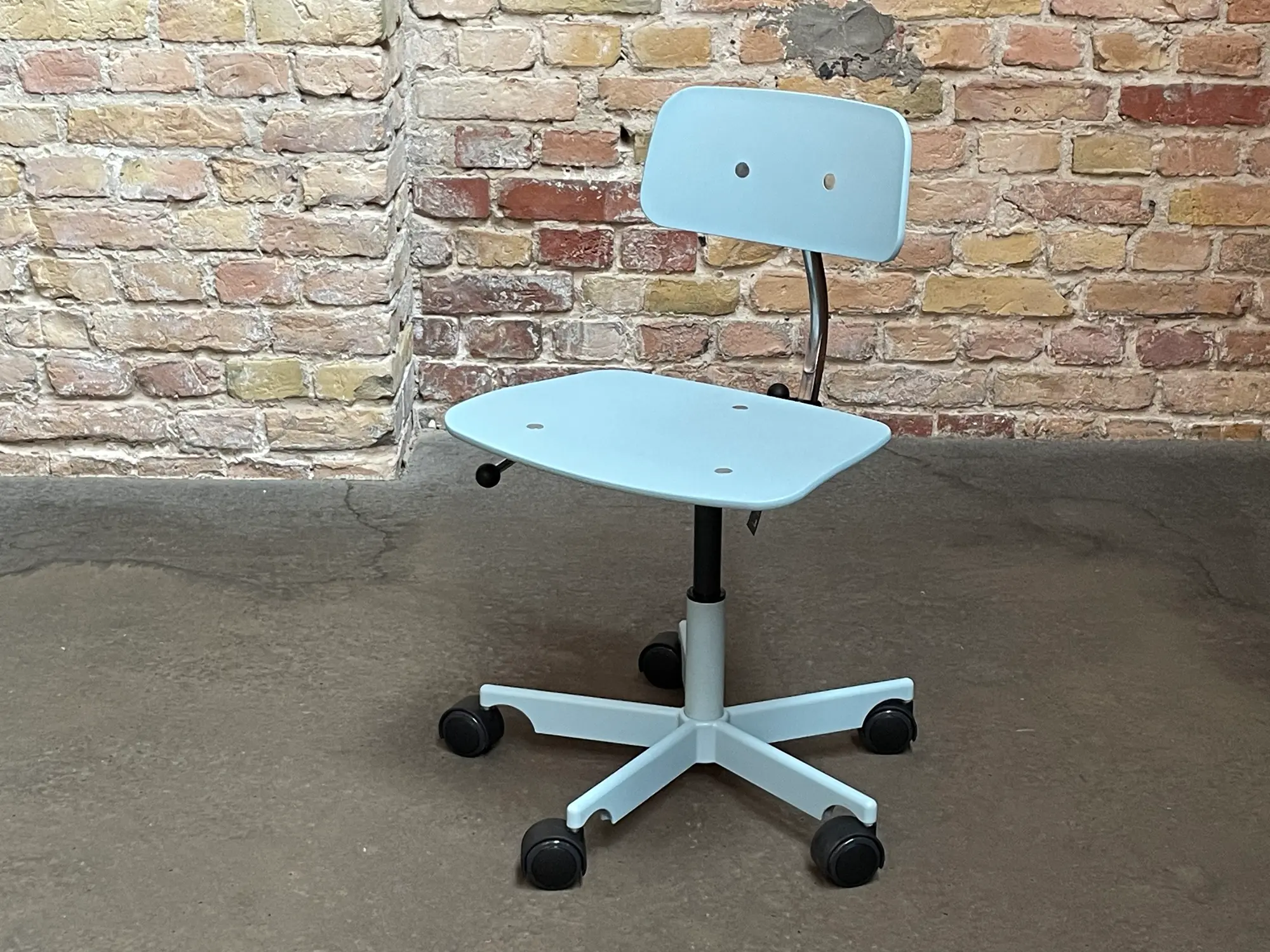 Kevi Kids Kinderstuhl Kunststoff Aluminium Blau