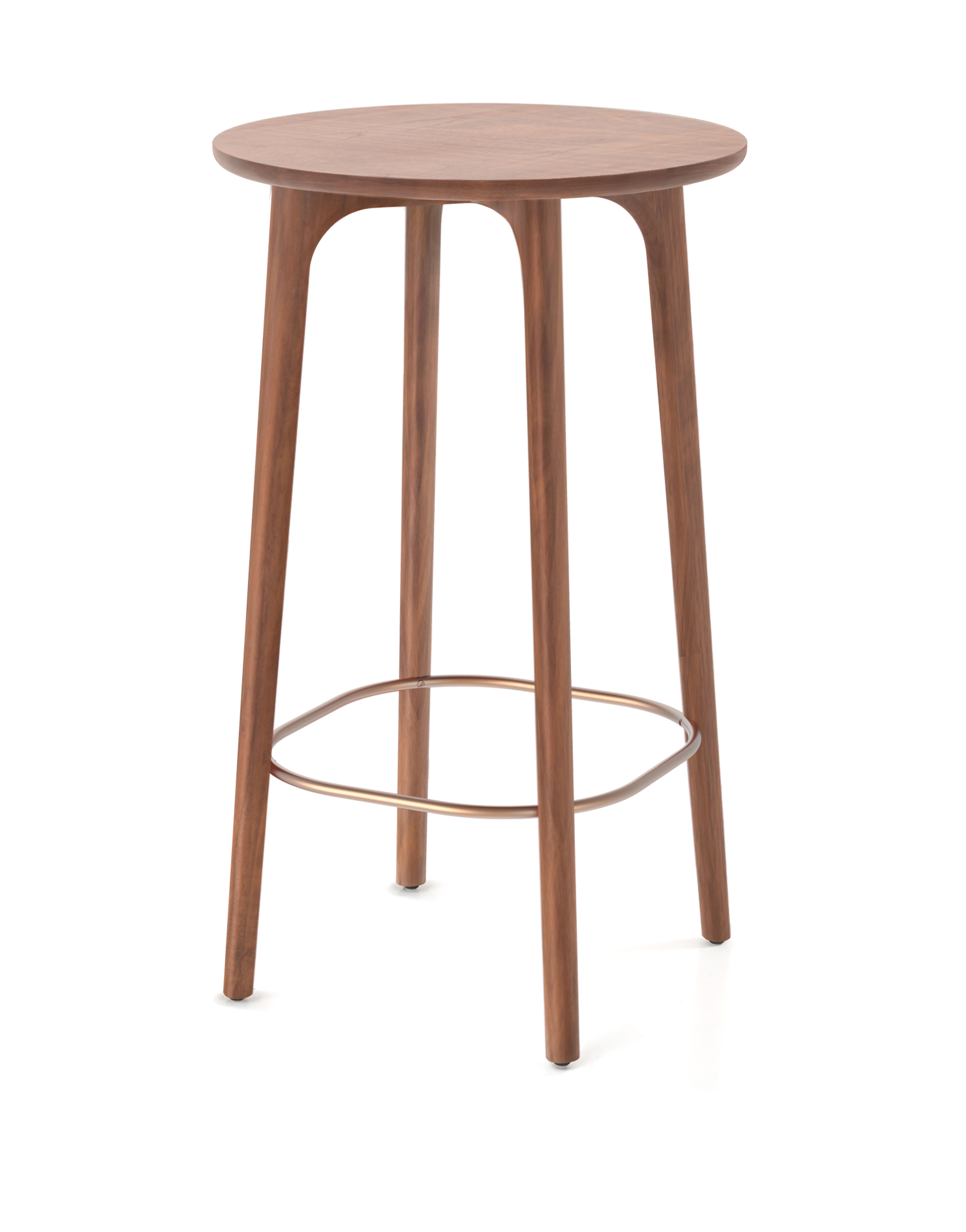 UTILITY Bistrotisch Holz Braun Ø63cm