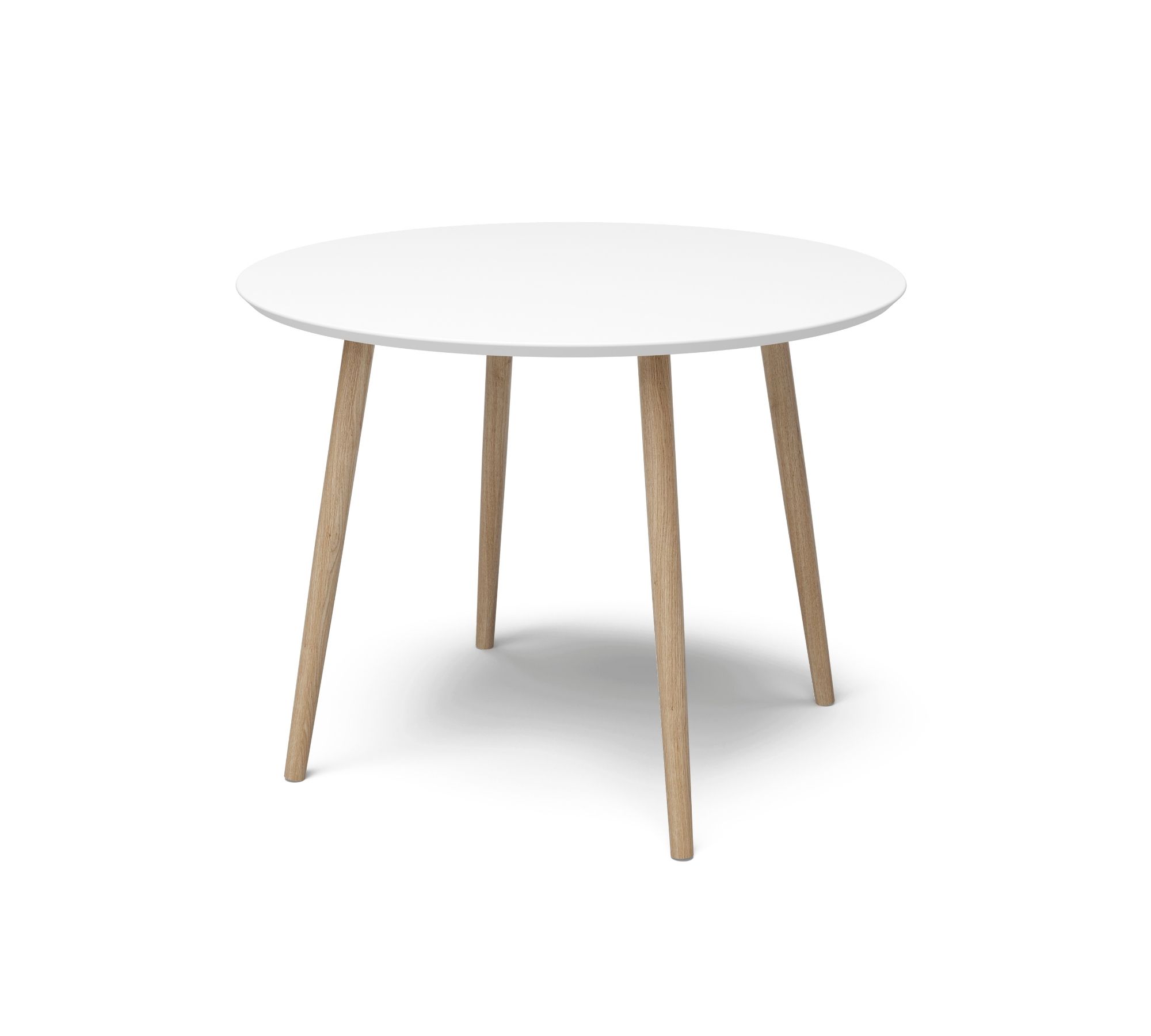 Allie Dining table Soap Oak White Ø 100cm