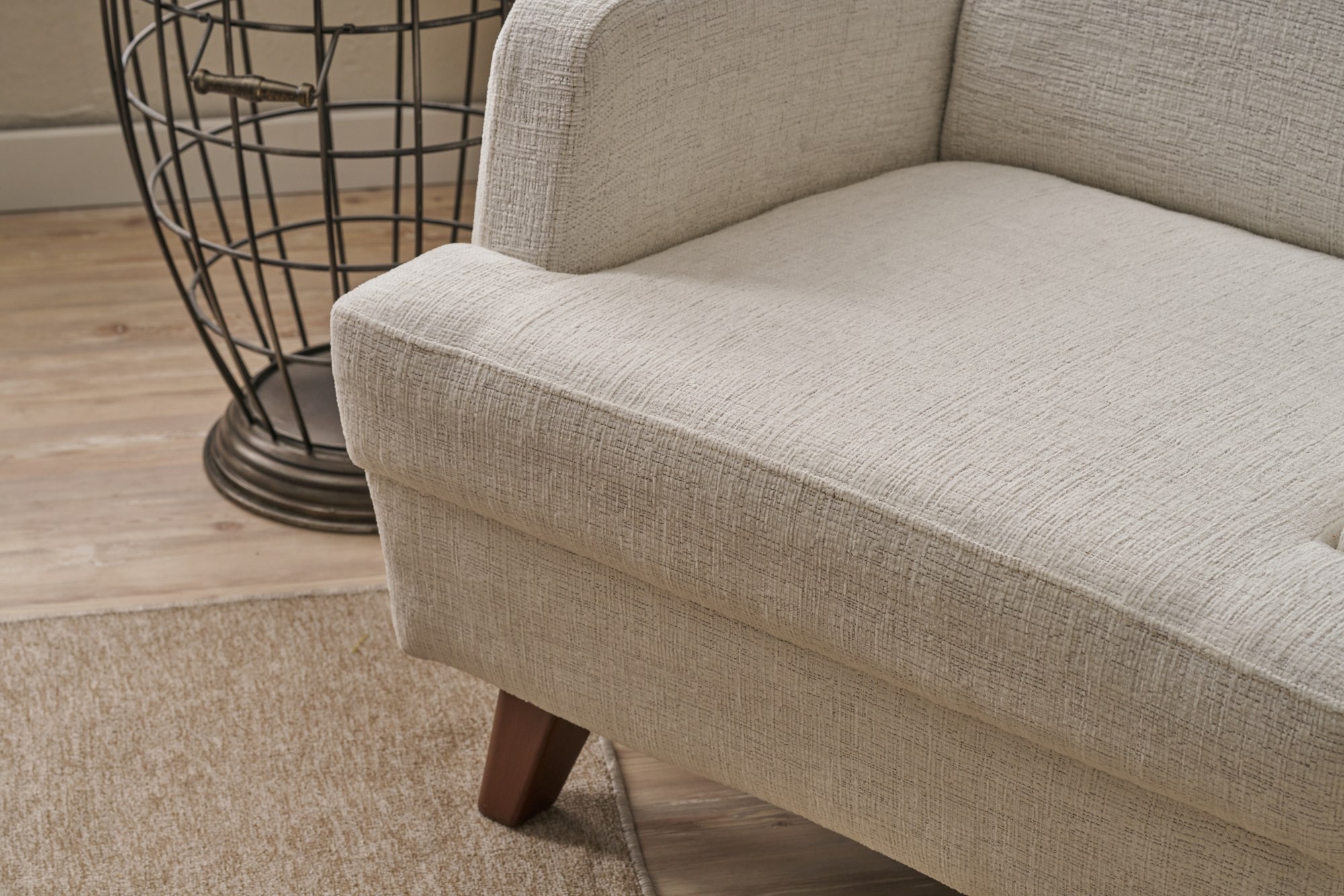 Kana Sessel Cremefarbig