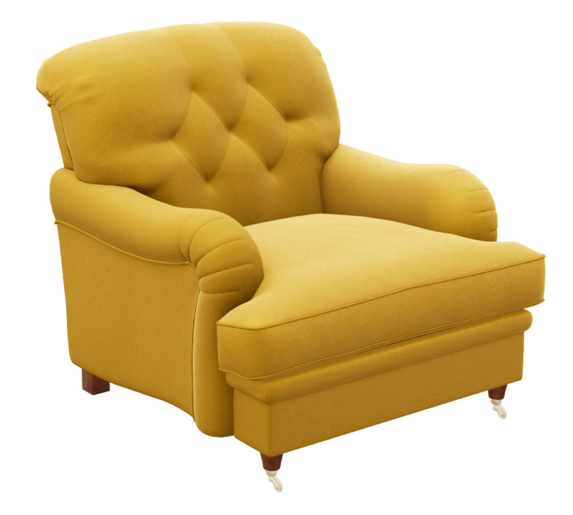 Tigern Sessel Baumwolle Fiocco Senf