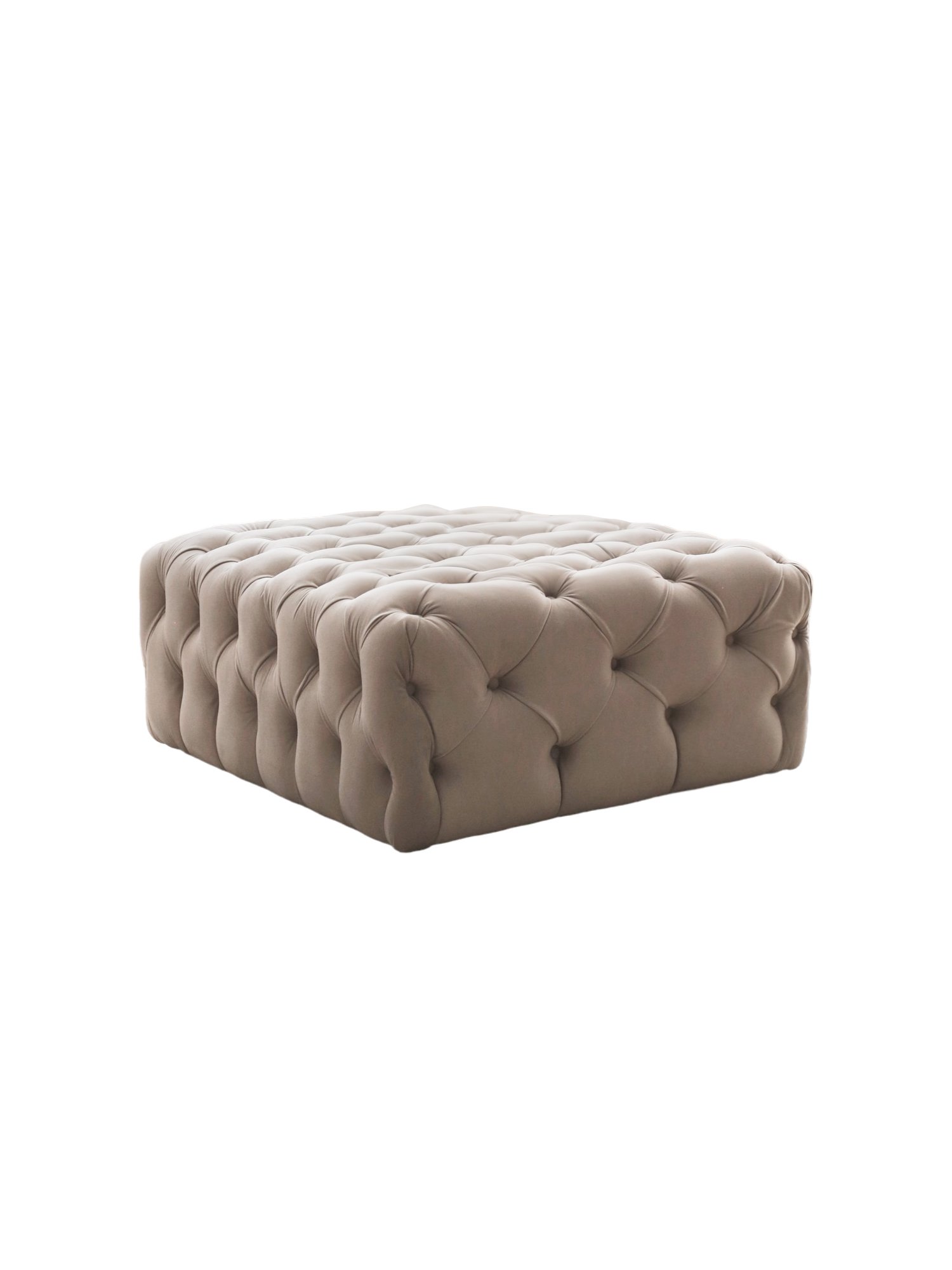 Chester Pouf Creme