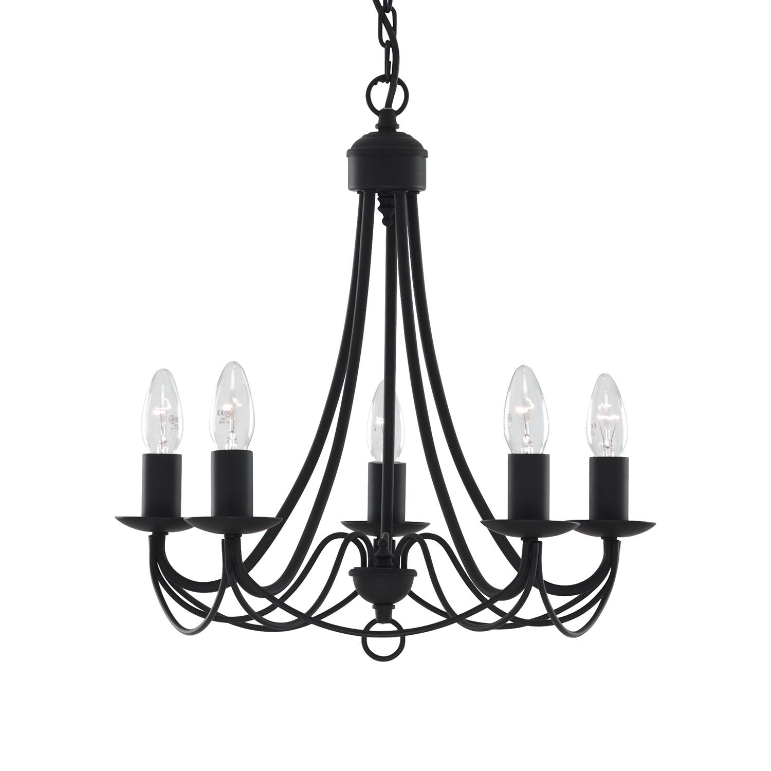 Kronleuchter Maypole II Schwarz