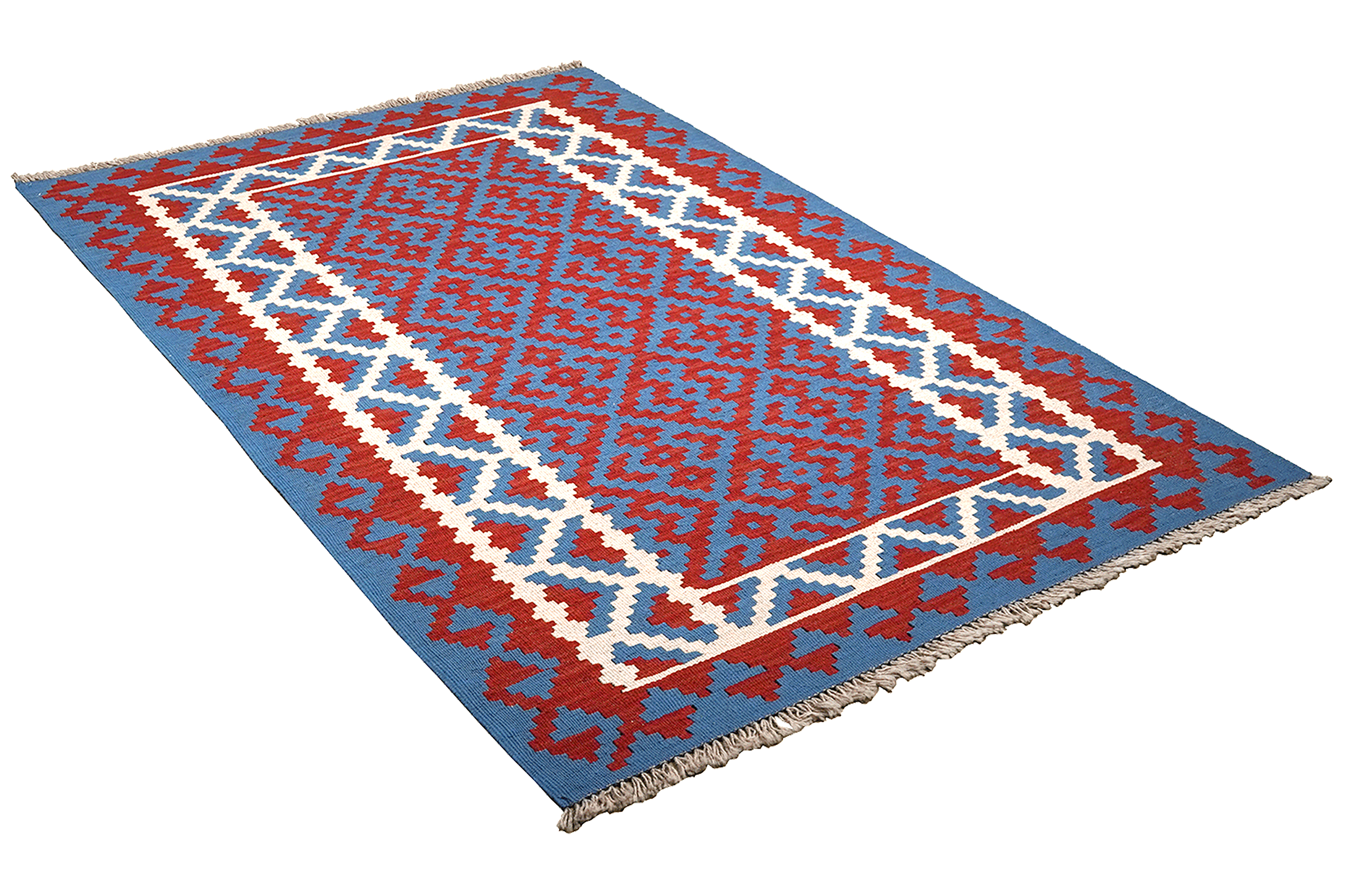 Kilim Gashgai Teppich Mehrfarbig