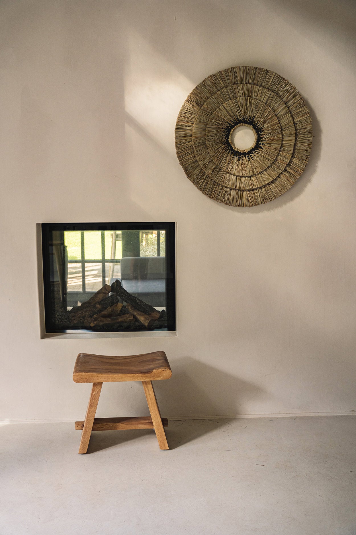 The Suar Stool Natural