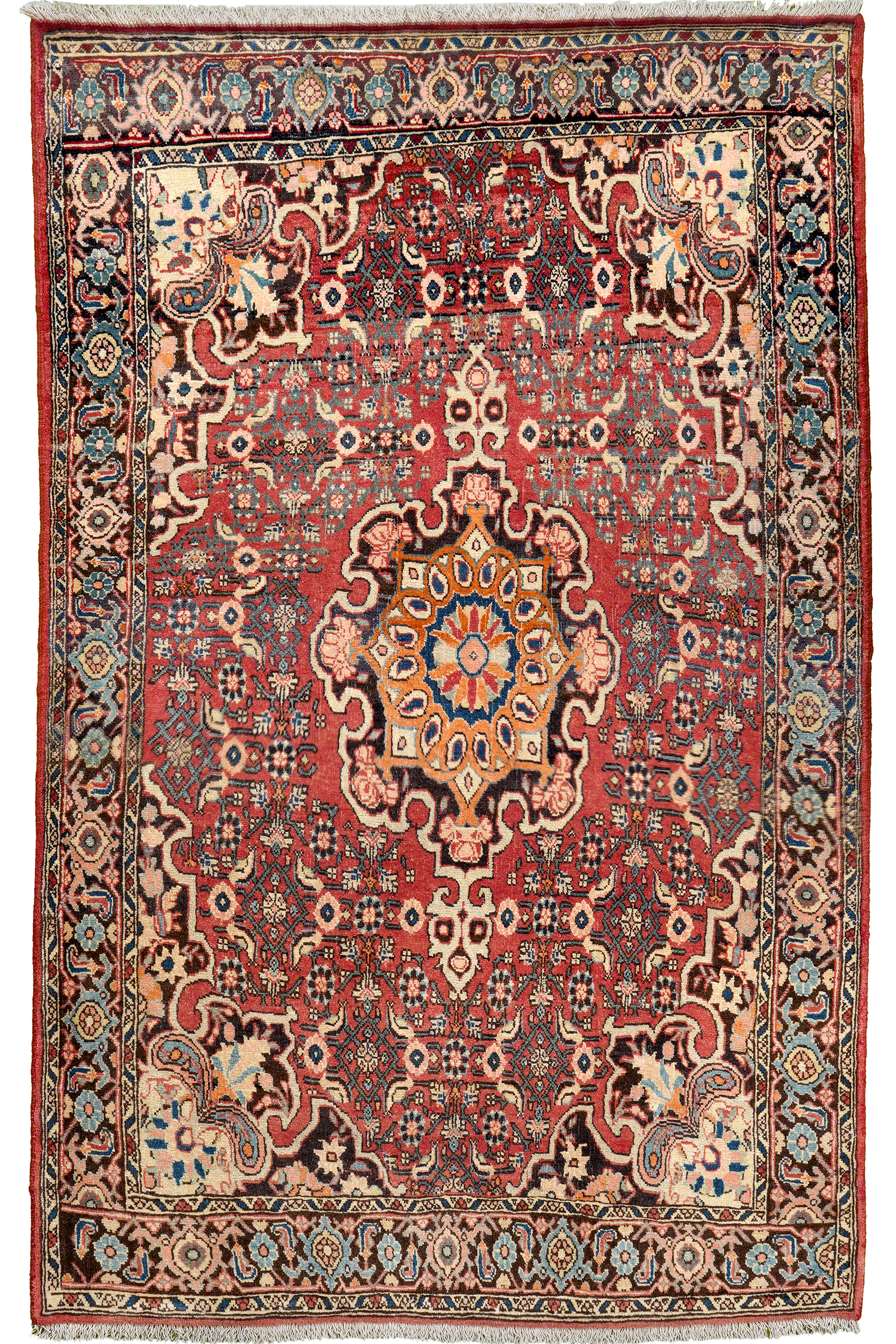 Heritage Firooz Teppich Wolle Braun