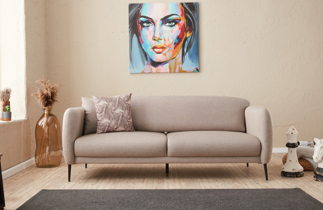 Venice Sofa 3-seater Cream