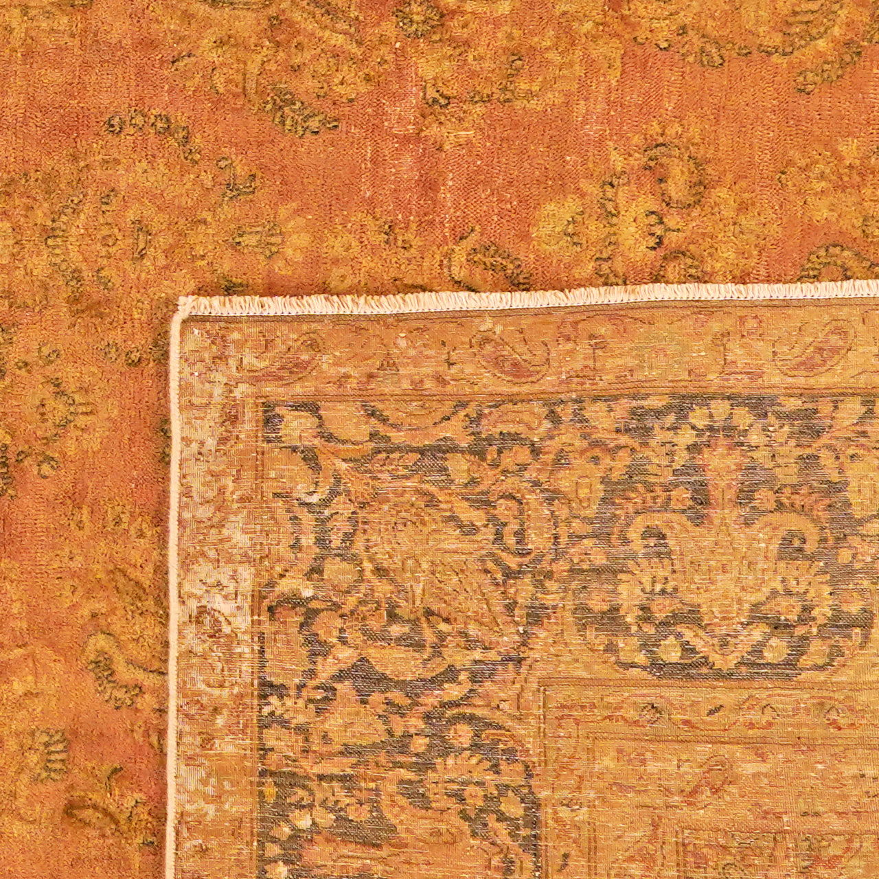 Vintage Carpet Wool Multicolor