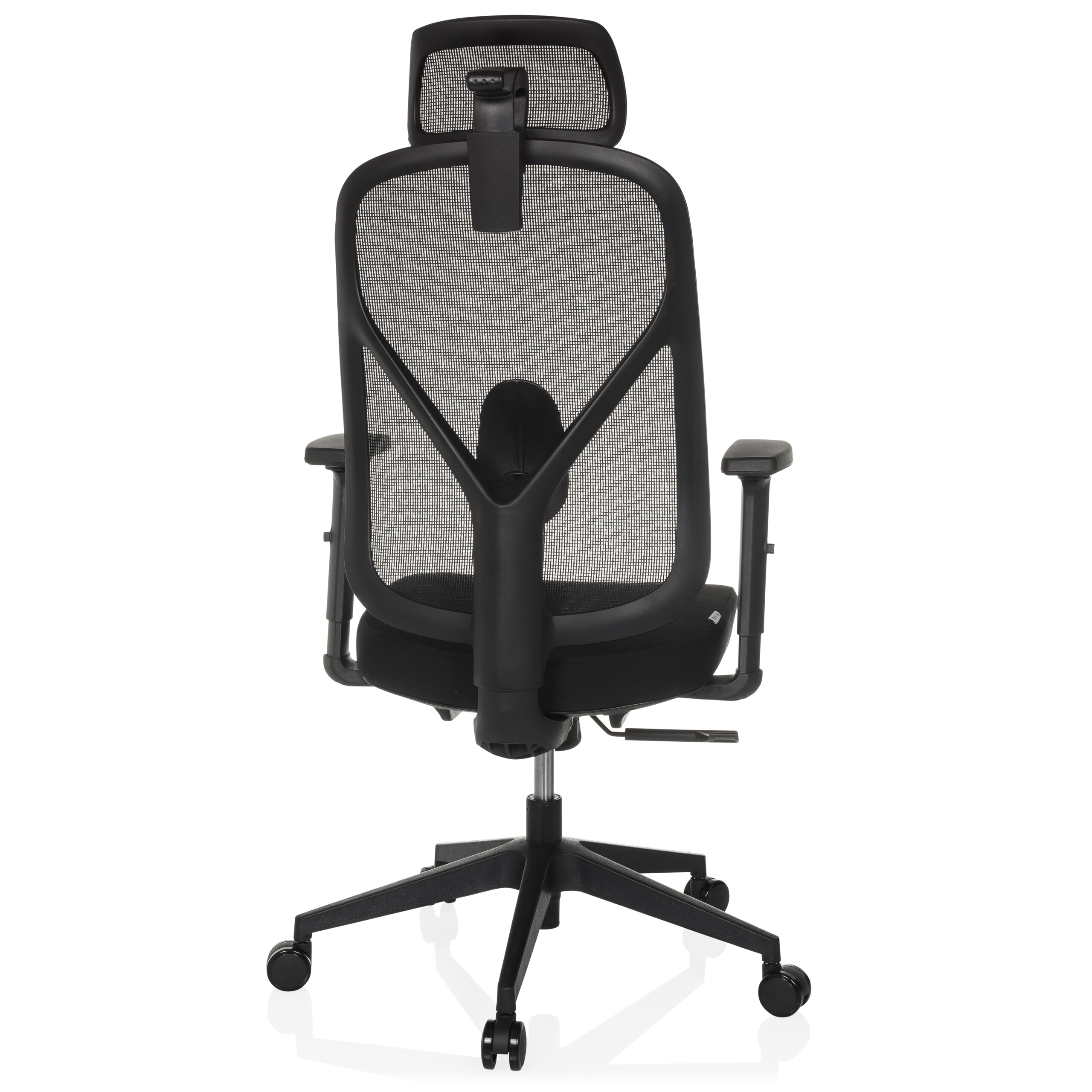 RALOO ECO Bürostuhl Netzstoff Schwarz