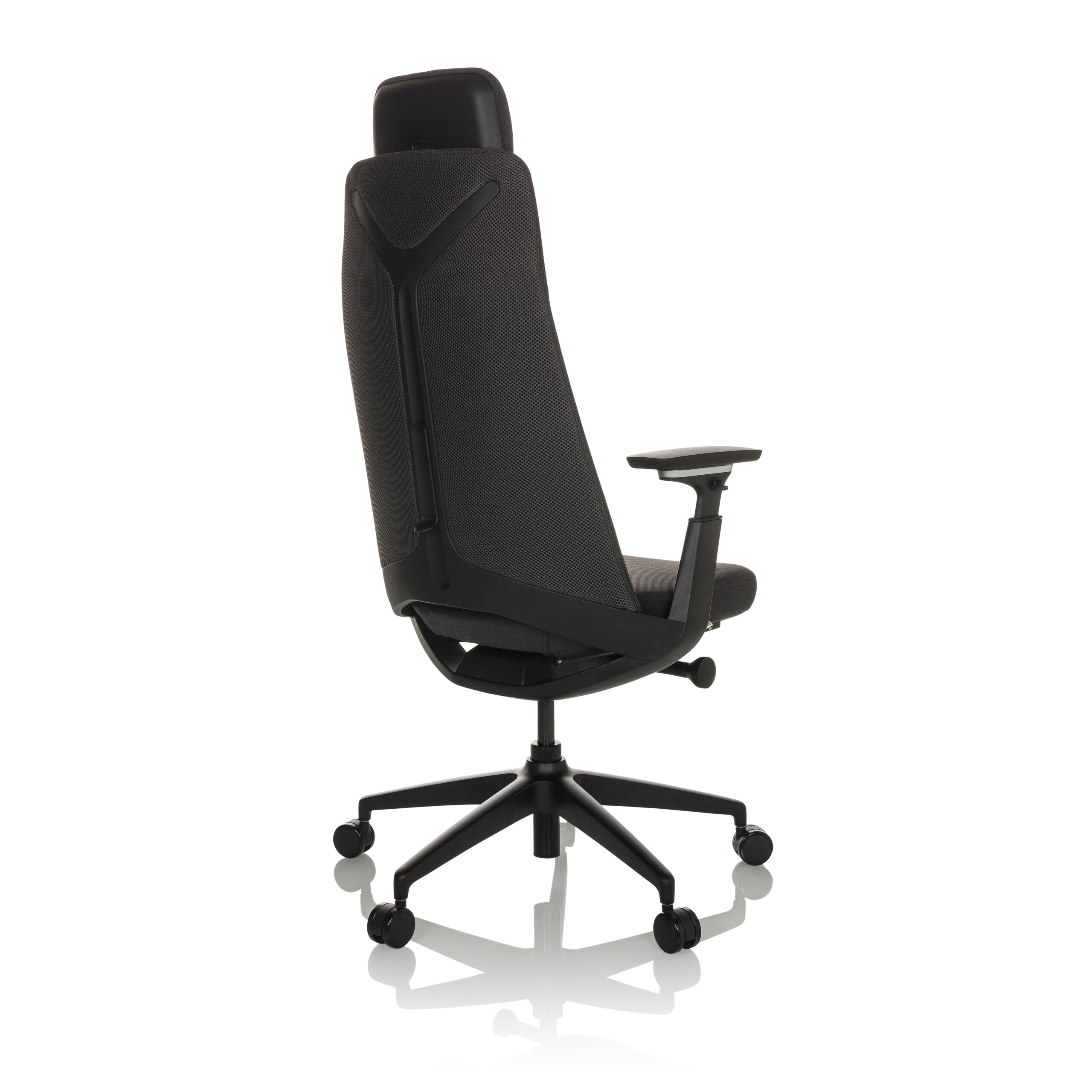 YUCANO Bürostuhl Stoff Schwarz