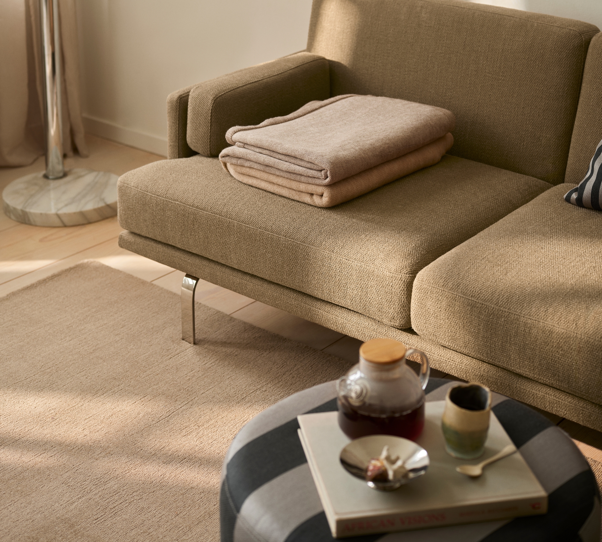 Teppich Velvet Hill Caramel 170 x 240 cm
