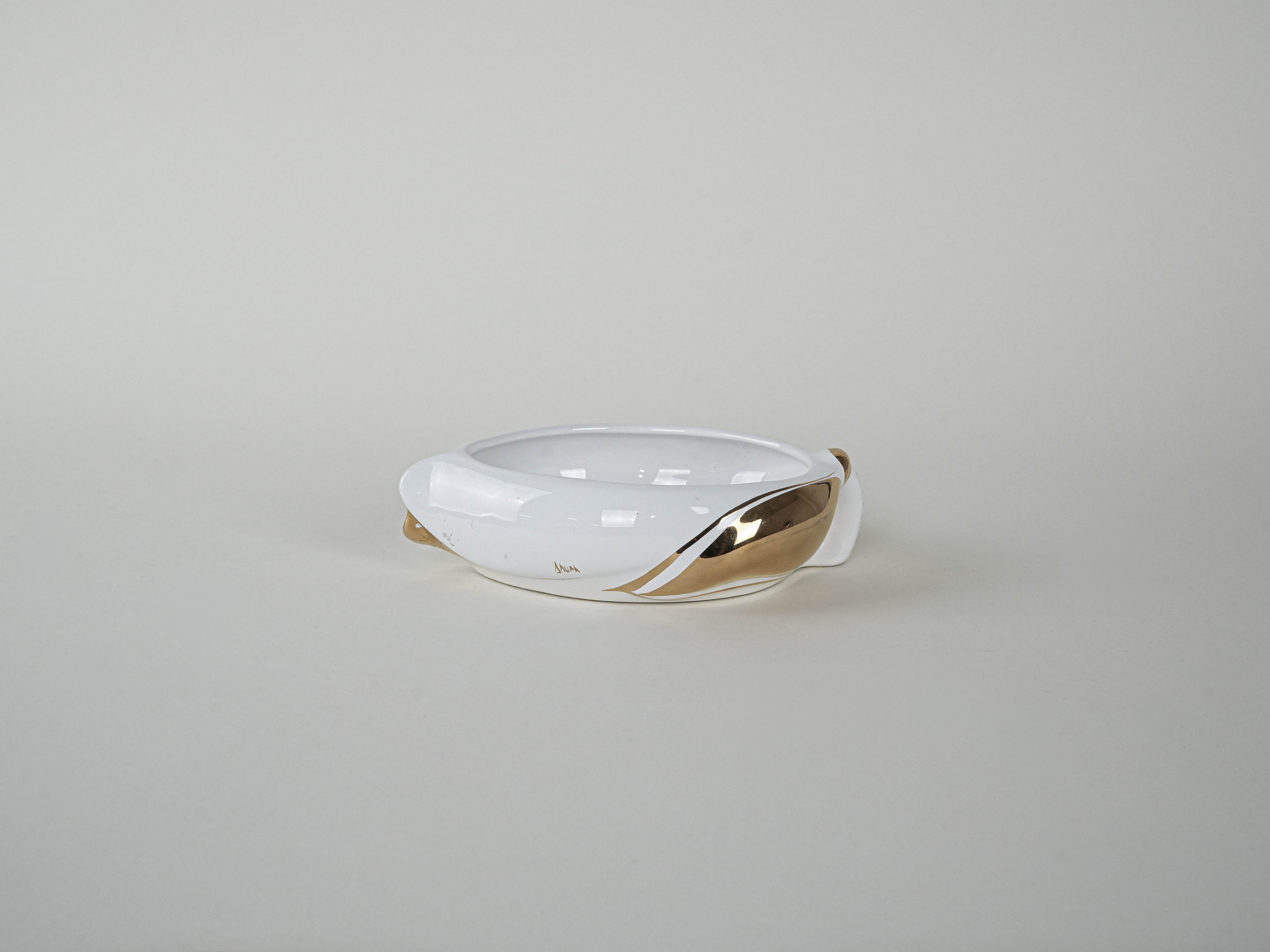 Porcelain bowl White 1970s