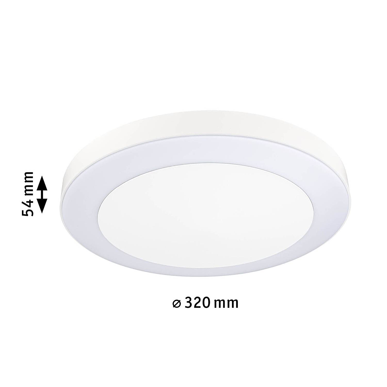 Circula Ceiling Light Polycarbonate White 1-light