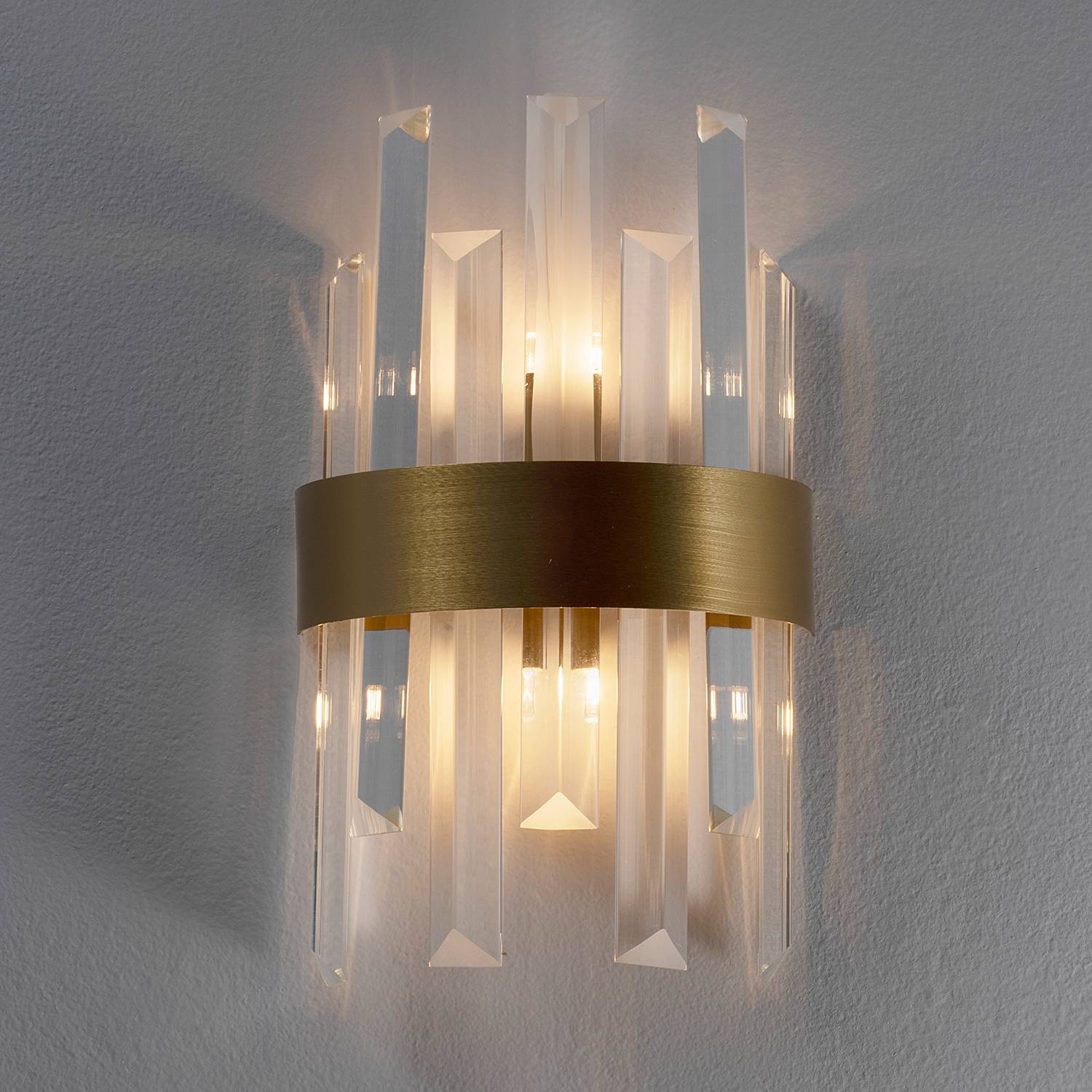 Wandleuchte Crown Aluminium