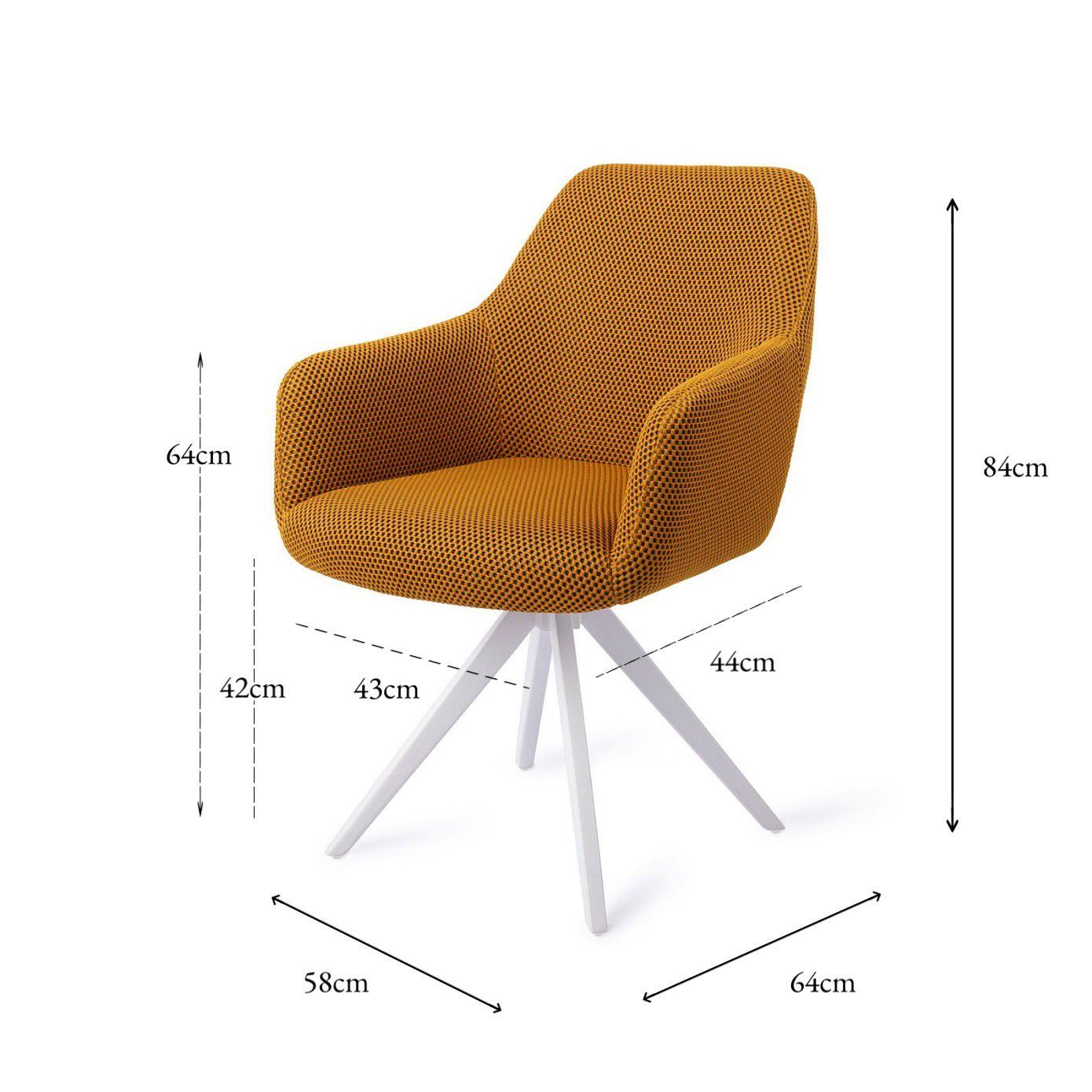 Hiroo Esszimmerstuhl Groovy Garam