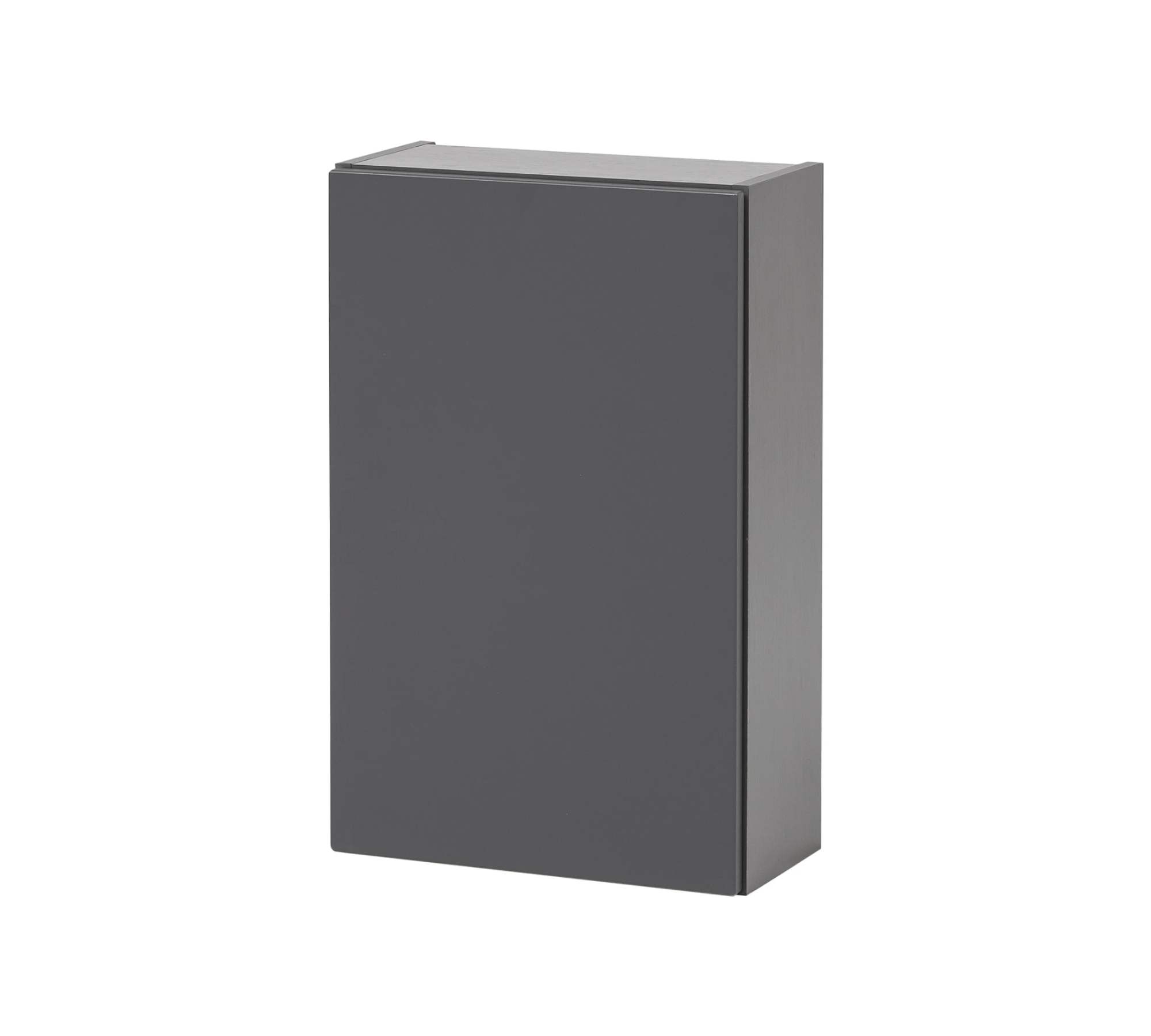 Hängeschrank Holz Matt Grau
