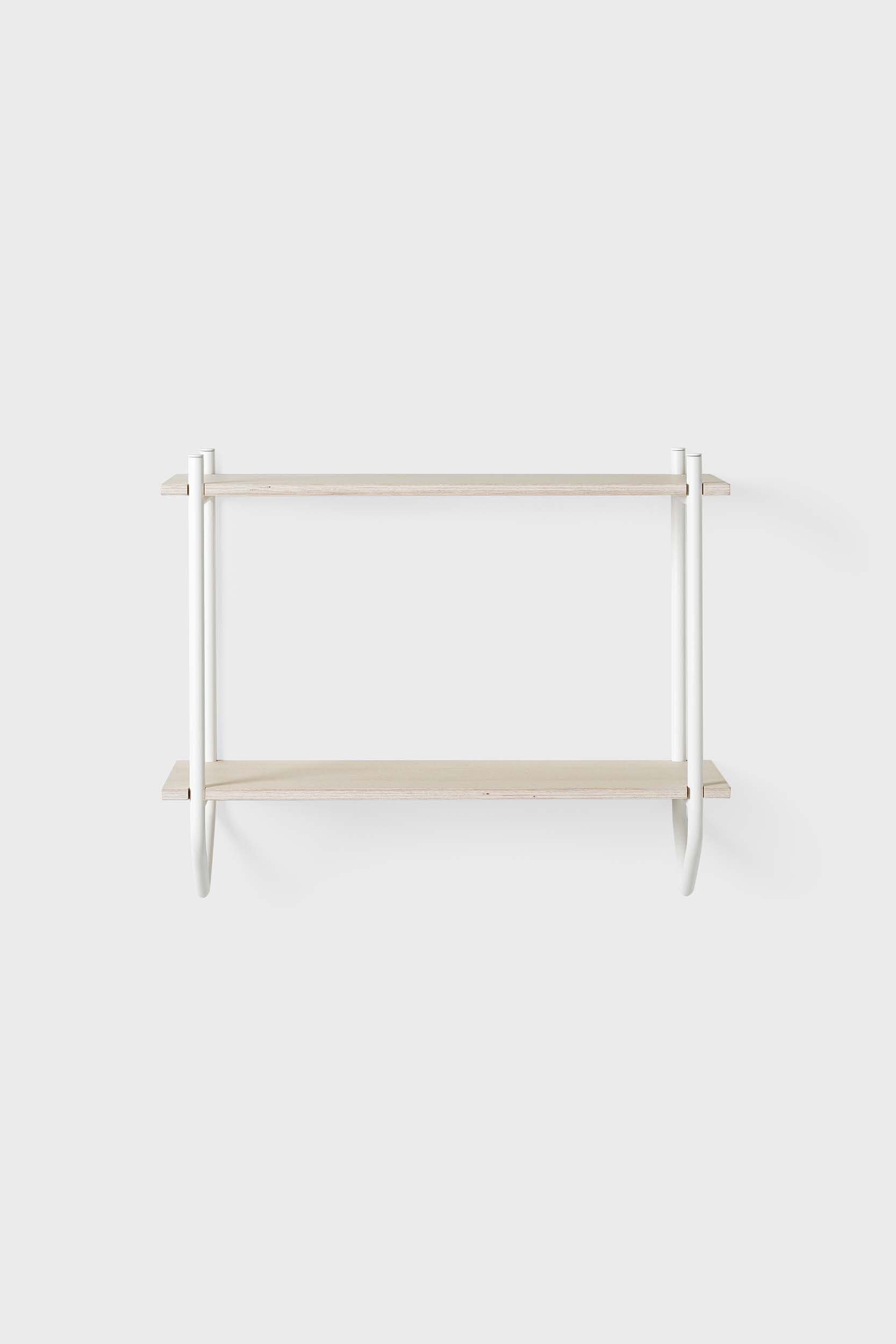 Wall shelf frame Nature White