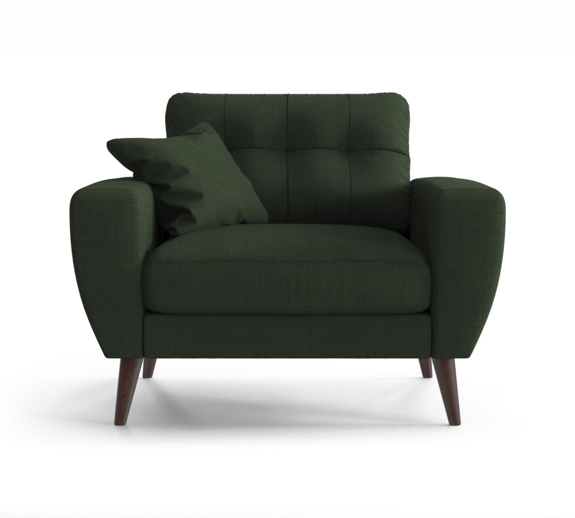 Sessel Gallieni Samt Grün 