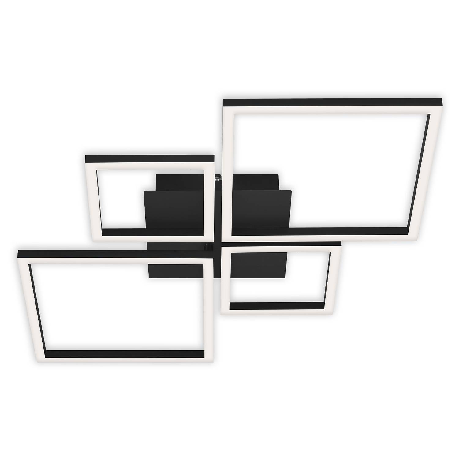 1-Flammig LED-Deckenleuchte Frame V Polycarbonat Eisen