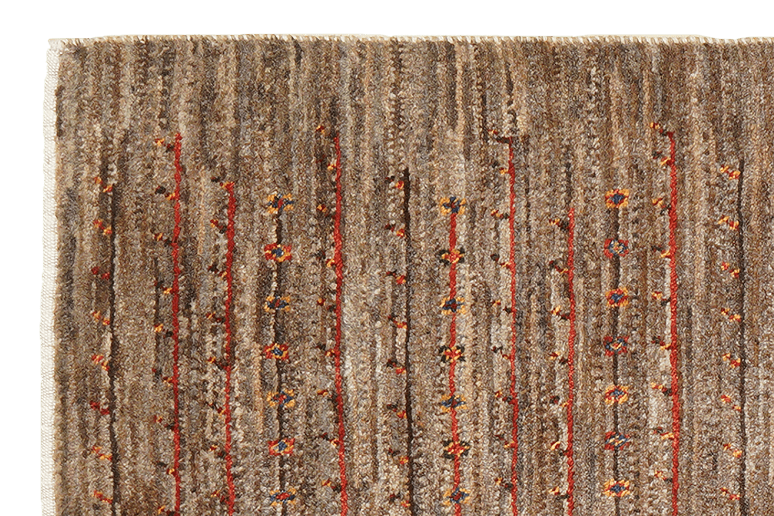 Rizbaf Gabbeh Rug Wool Brown