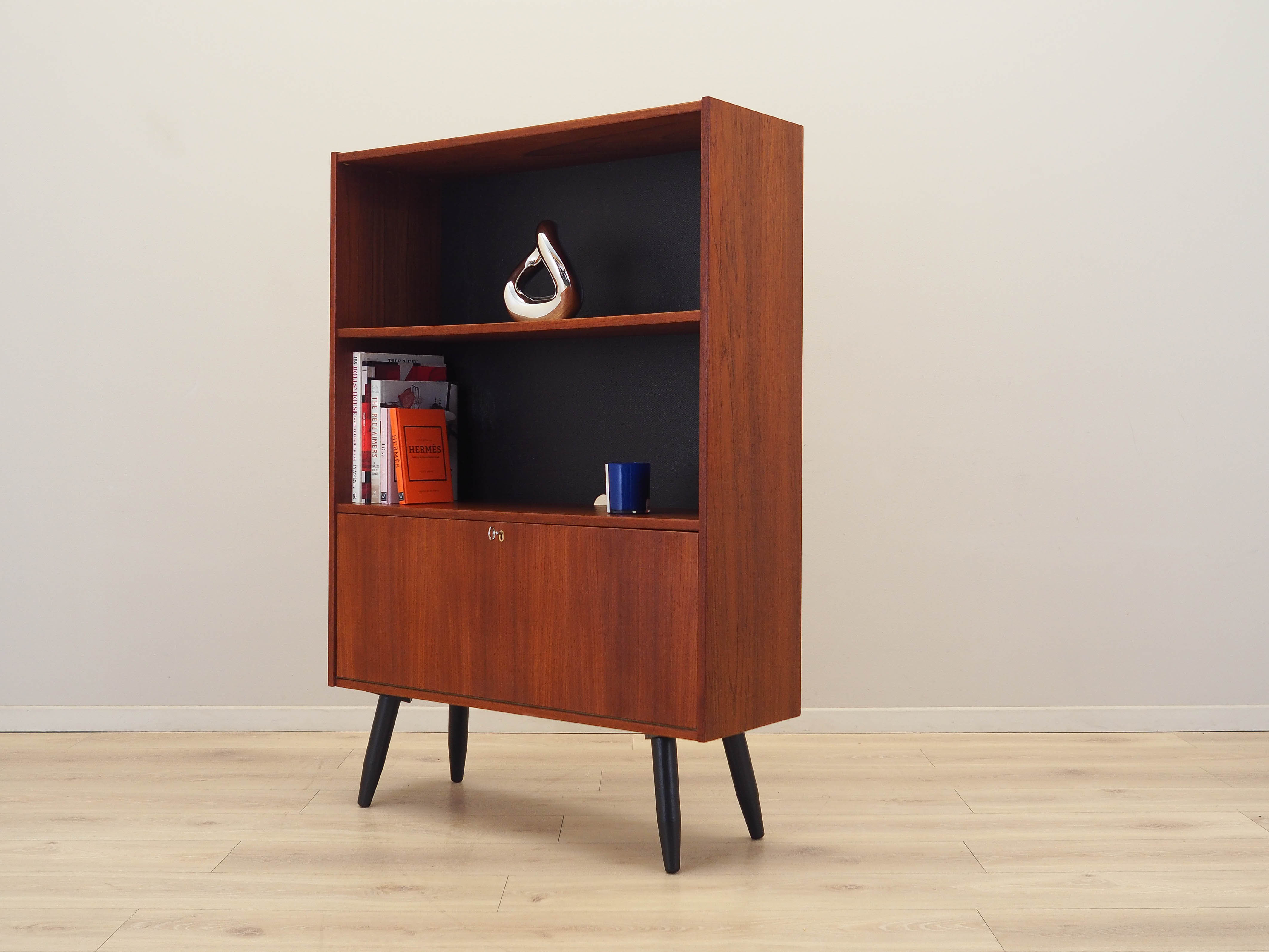 Teak-Bücherregal Braun 1960er Jahre