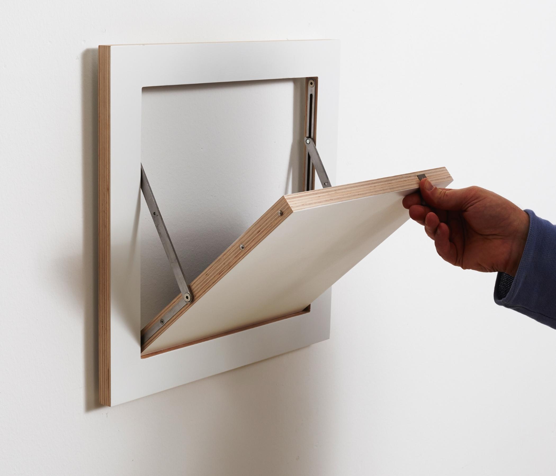 Fläpps Shelf Wood White 40 x 40 cm