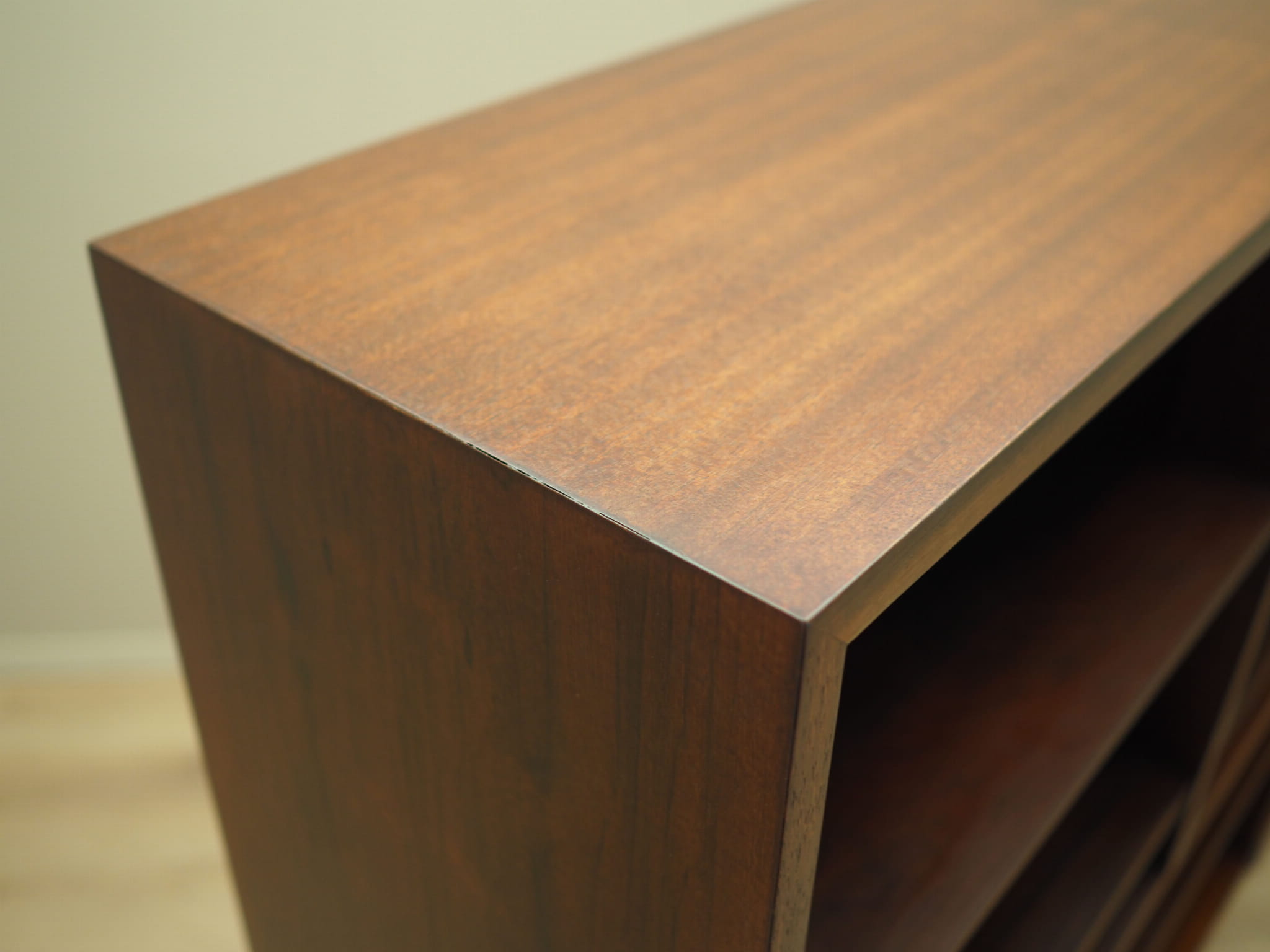 Mahogany Bücherregal 1970 Jahre