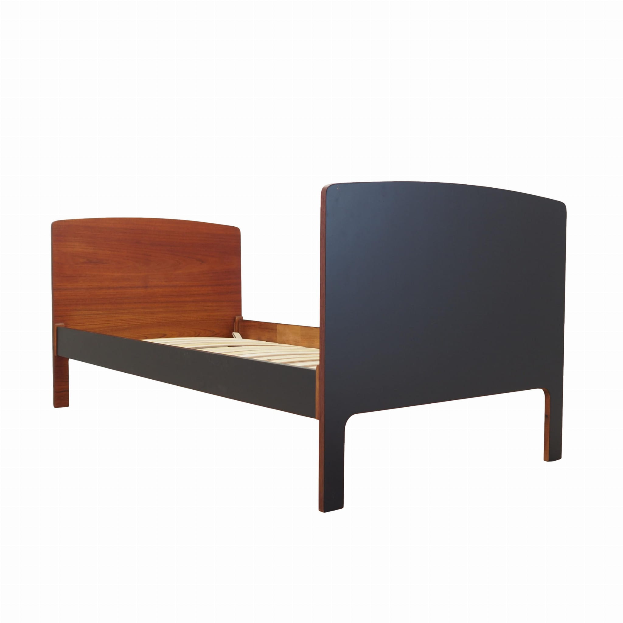 Letto Vintage Teak Marrone anni '70